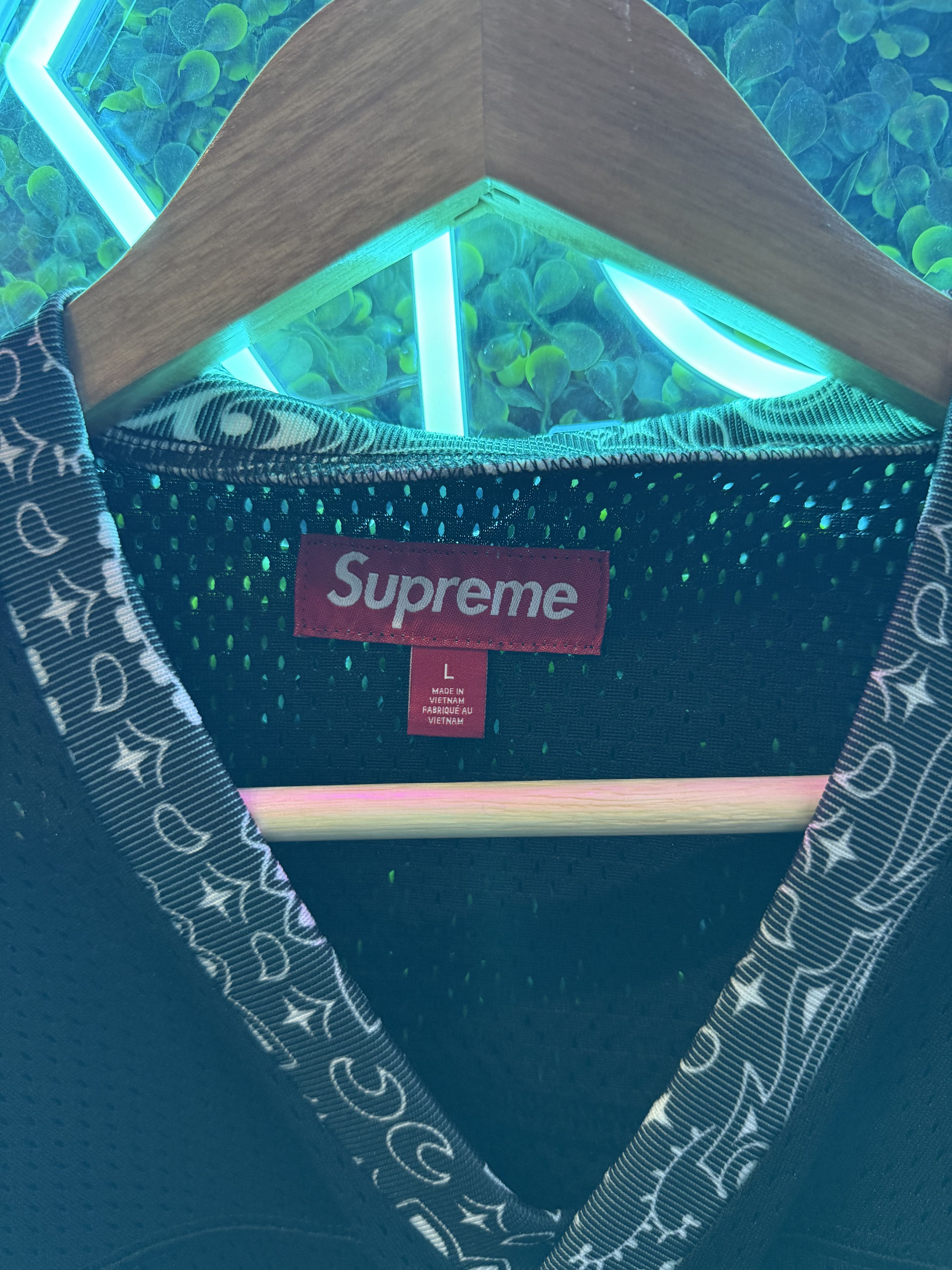 Supreme Supreme Bandana Jersey Size US L / EU 52-54 / 3 - 3 Thumbnail