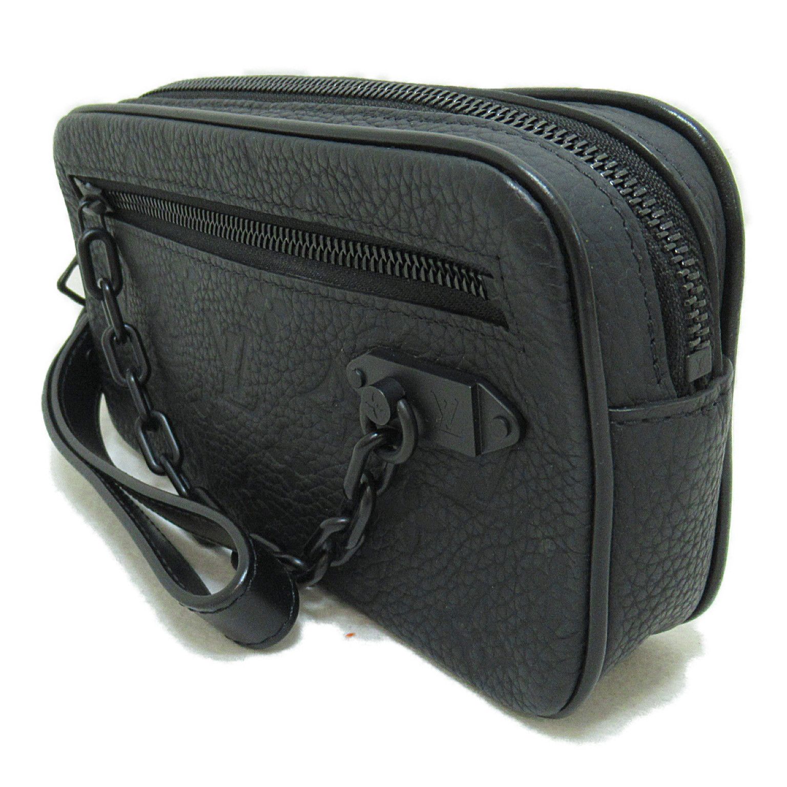 Louis Vuitton Pochette Volga Clutch Bag Calf Monogram