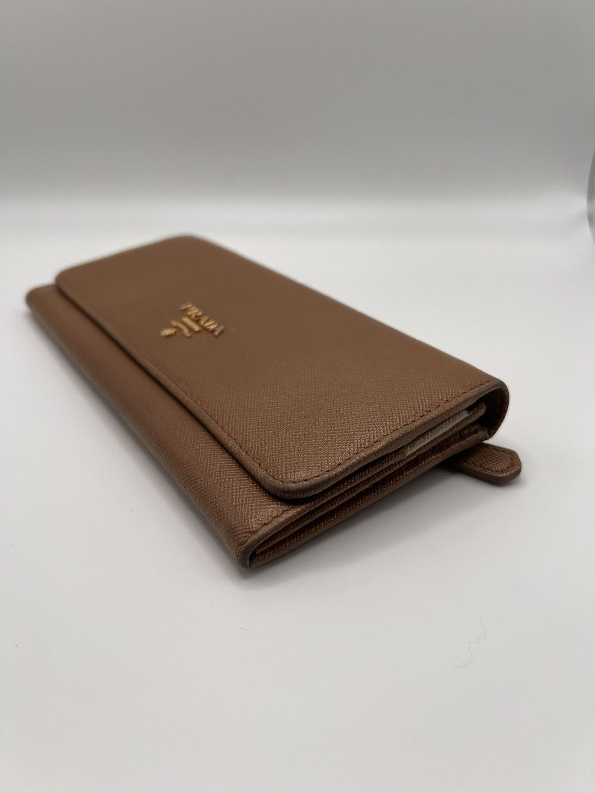 Prada Prada Large Saffiano Leather Wallet Size ONE SIZE - 4 Thumbnail
