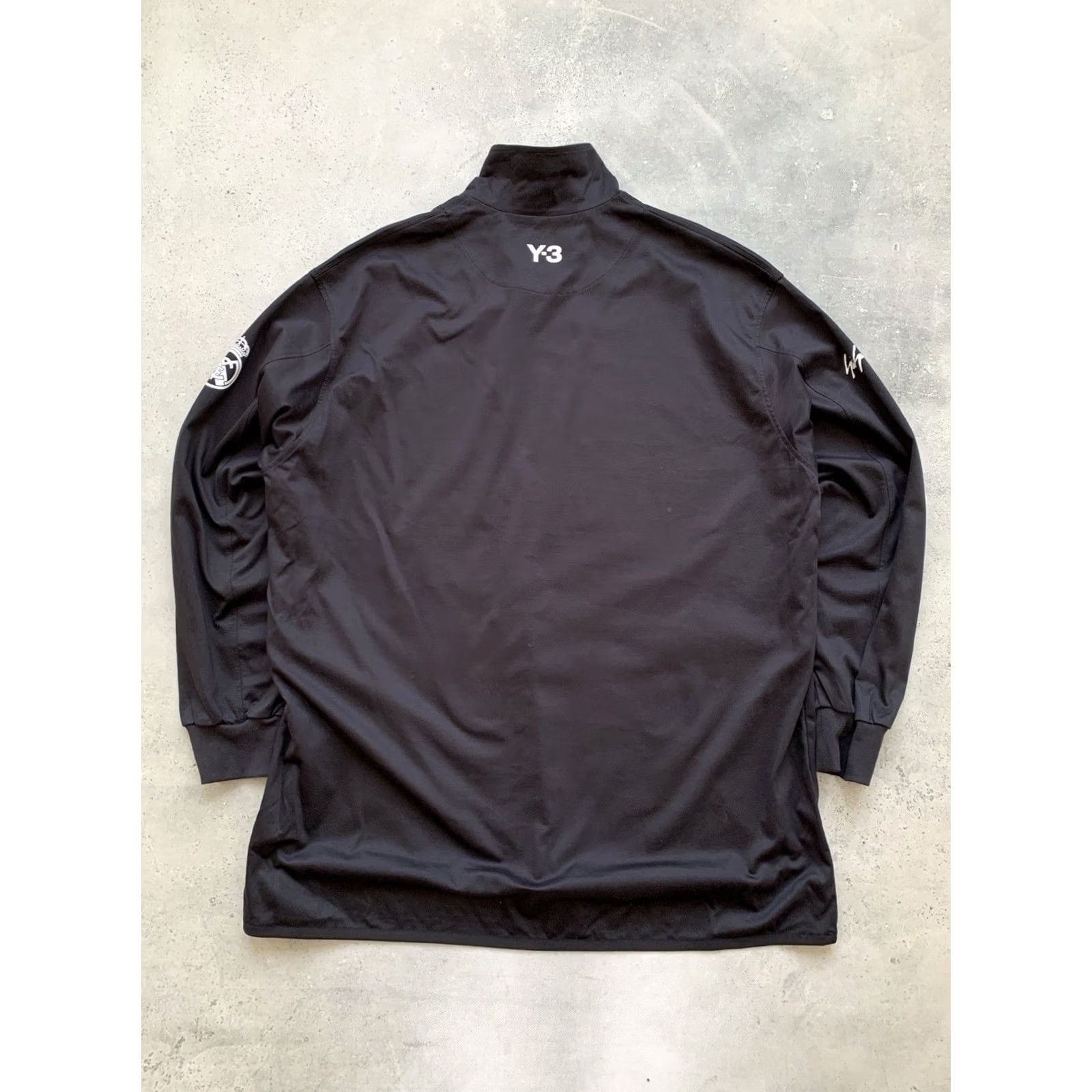 Yohji Yamamoto ADIDAS x YOHJI YAMAMOTO Y-3 REAL MADRID LONG SLEEVE POLO T SHIRT BLACK L Size US L / EU 52-54 / 3 - 4 Thumbnail