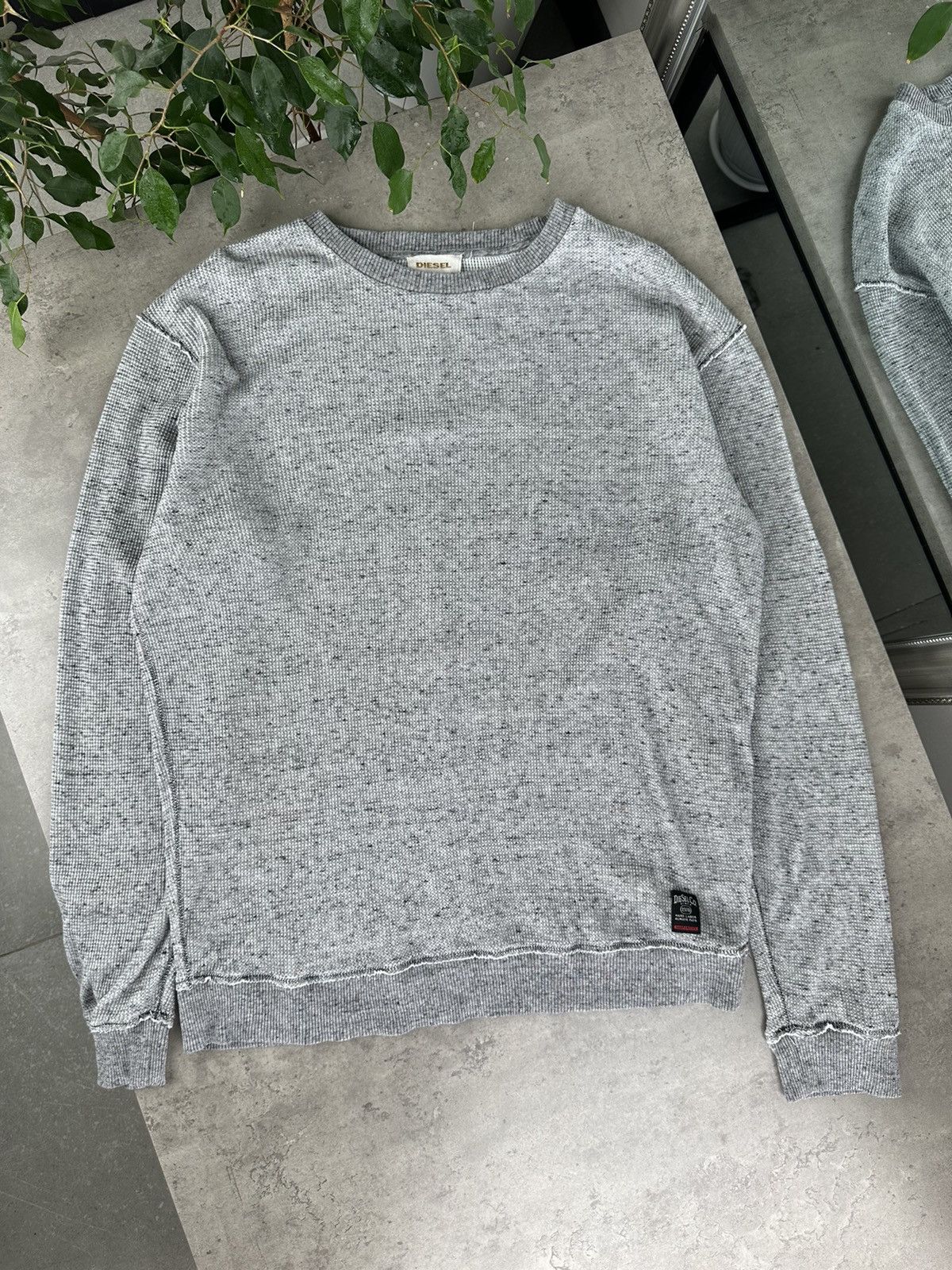 Diesel Diesel Cotton Sweater Size US XL / EU 56 / 4 - 1 Thumbnail