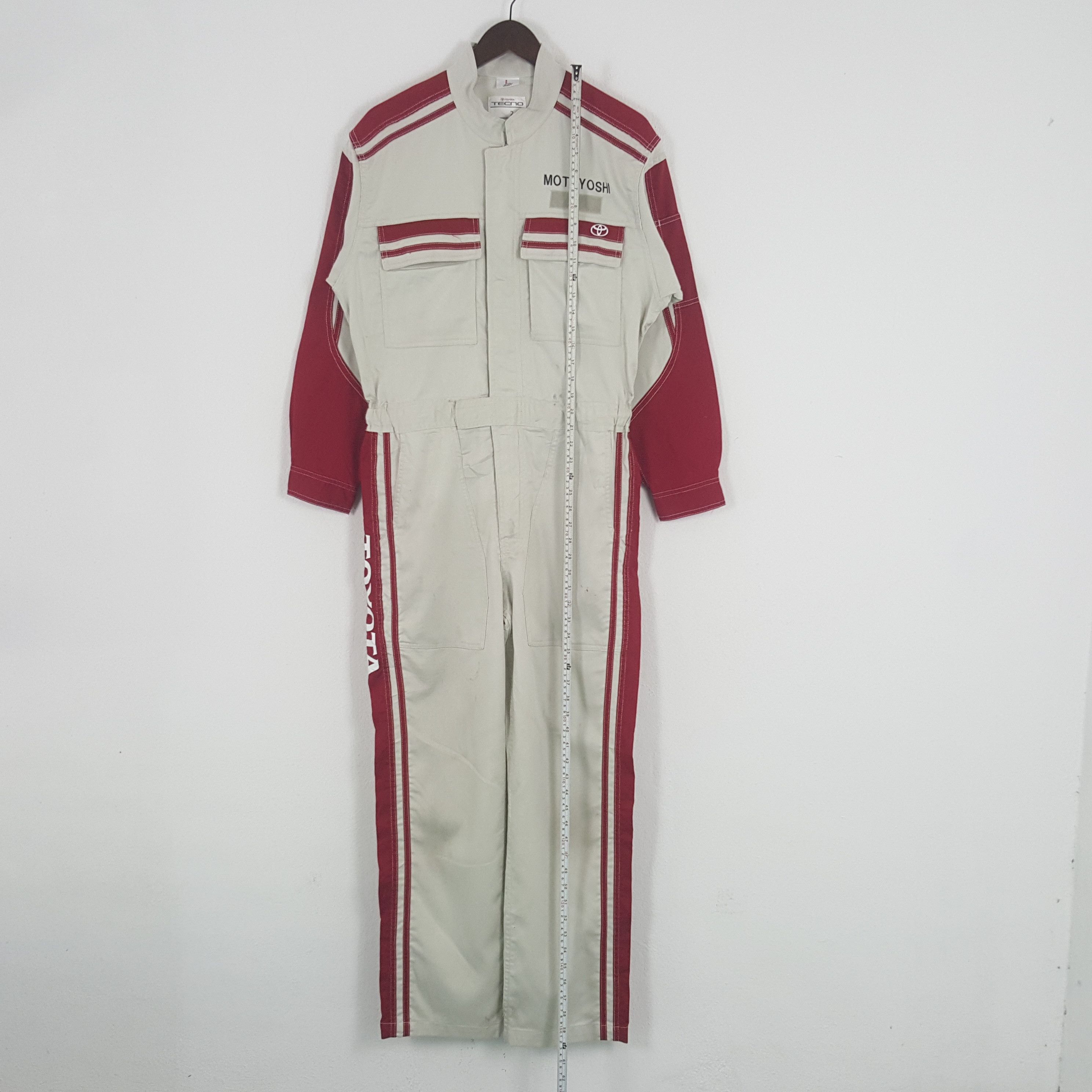 Japanese Brand × Vintage Vintage TOYOTA Tecno Motorsports Japan Brand Coverall Size US M / EU 48-50 / 2 - 4 Thumbnail