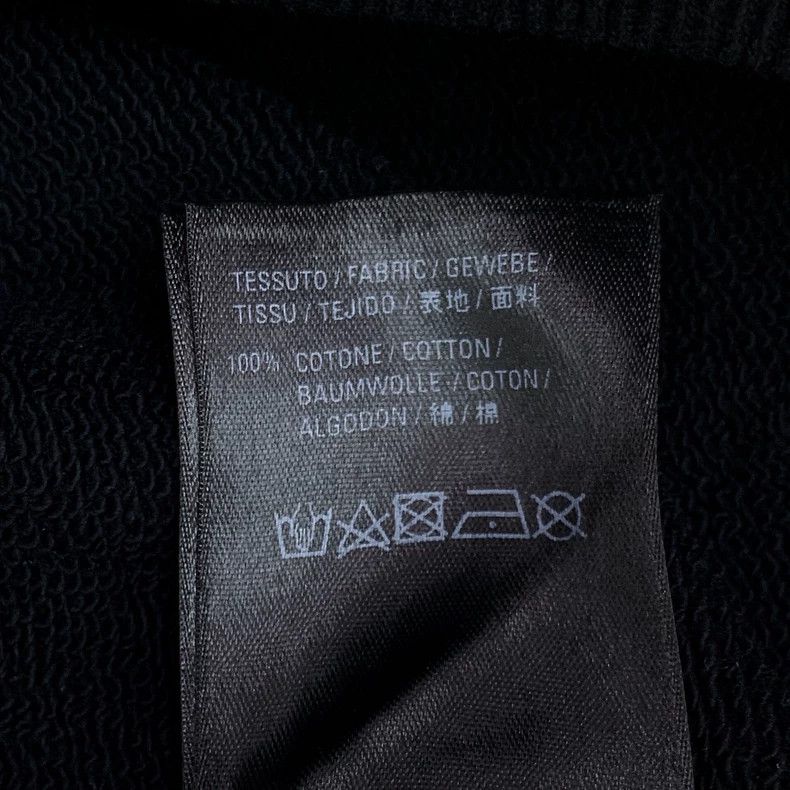 Other Balenciaga Black monogrammed logo embroidered cotton hoode Size US XL / EU 56 / 4 - 8 Thumbnail
