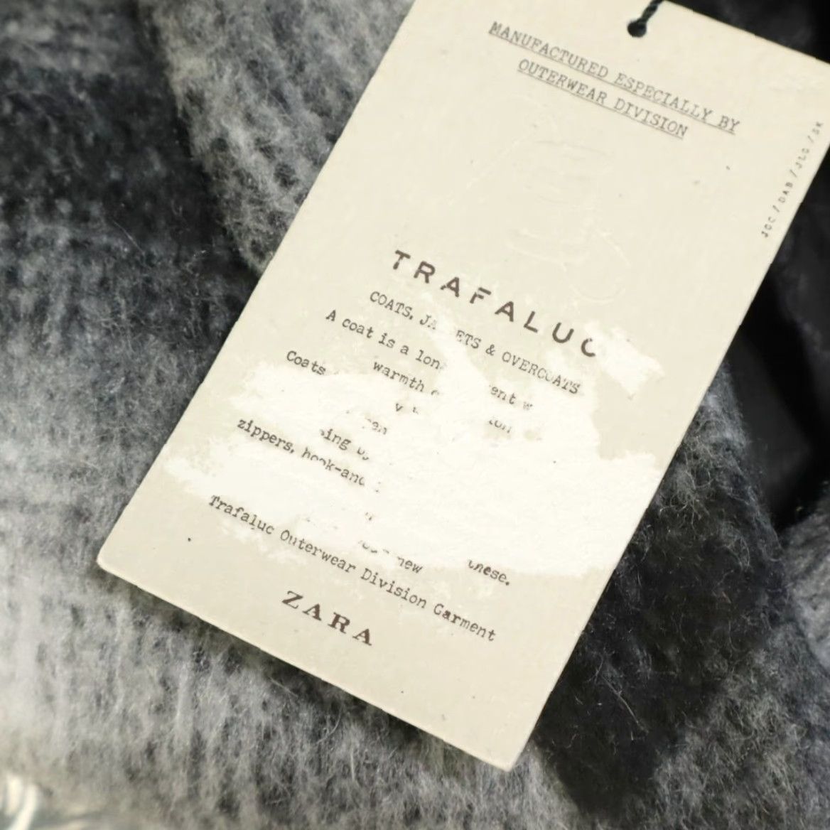 Zara Zara Trafaluc Wool Blend Coat Plaid Jacket Black Women's M Size M / US 6-8 / IT 42-44 - 6 Thumbnail