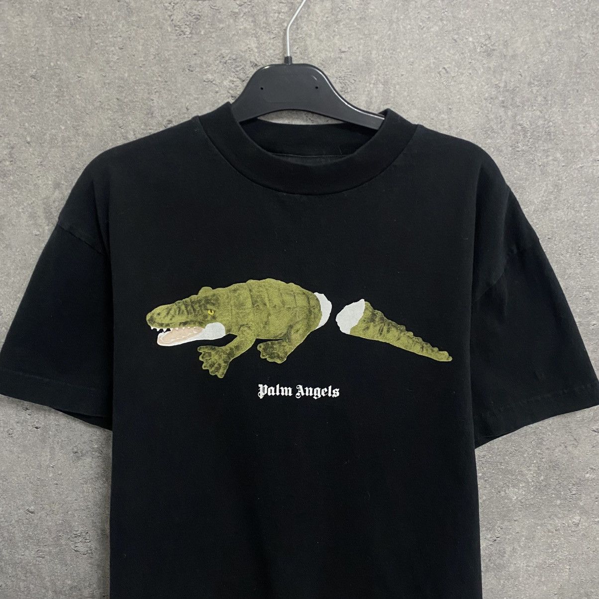 Palm Angels Palm Angels Crocodile T-Shirt Big Logo Size US S / EU 44-46 / 1 - 2 Thumbnail