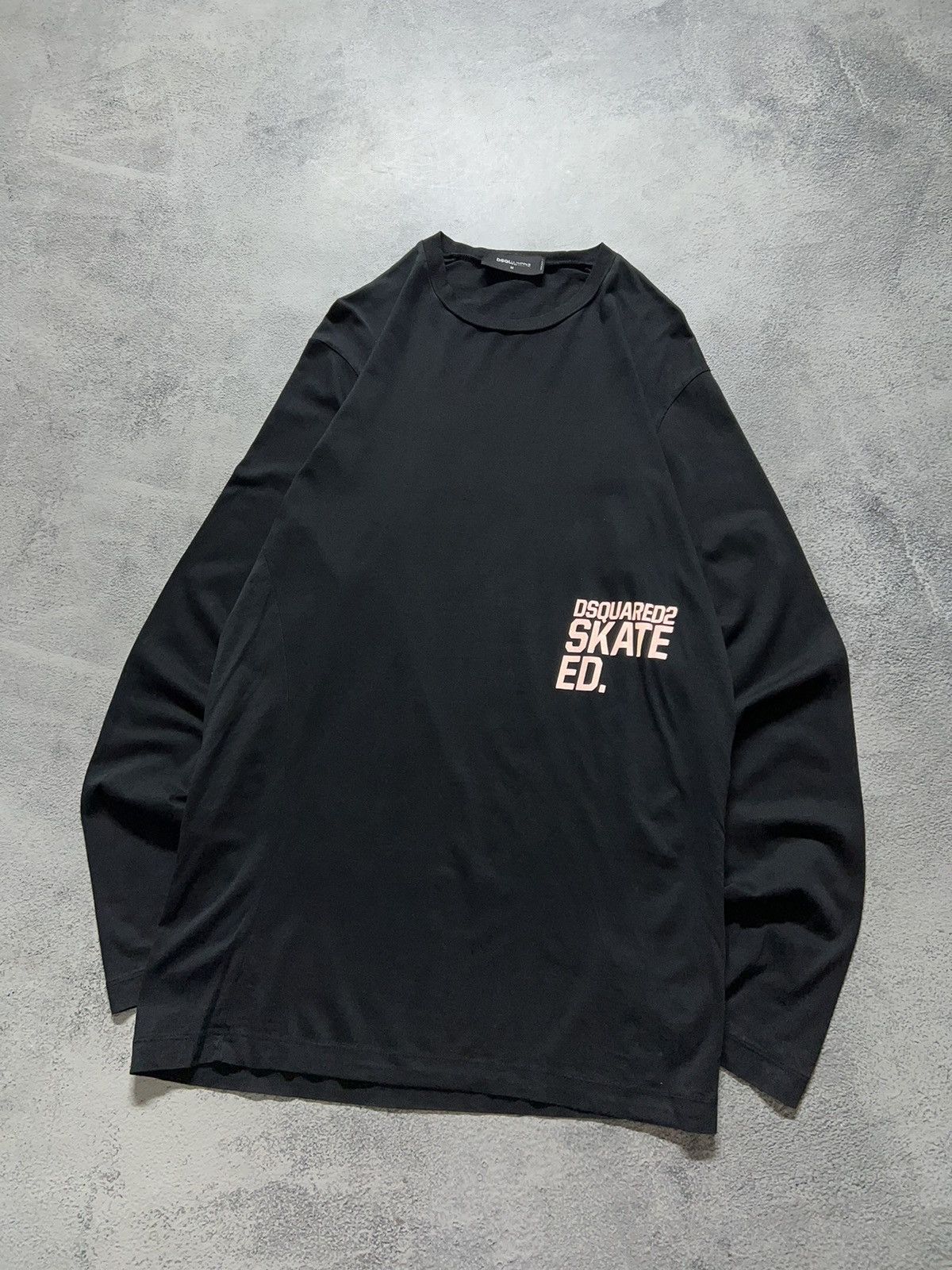 Dsquared2 Vintage Y2k Dsquared 2 Skate Ed🖤 Reflective Logo Long Sleeve Size US M / EU 48-50 / 2 - 2 Thumbnail
