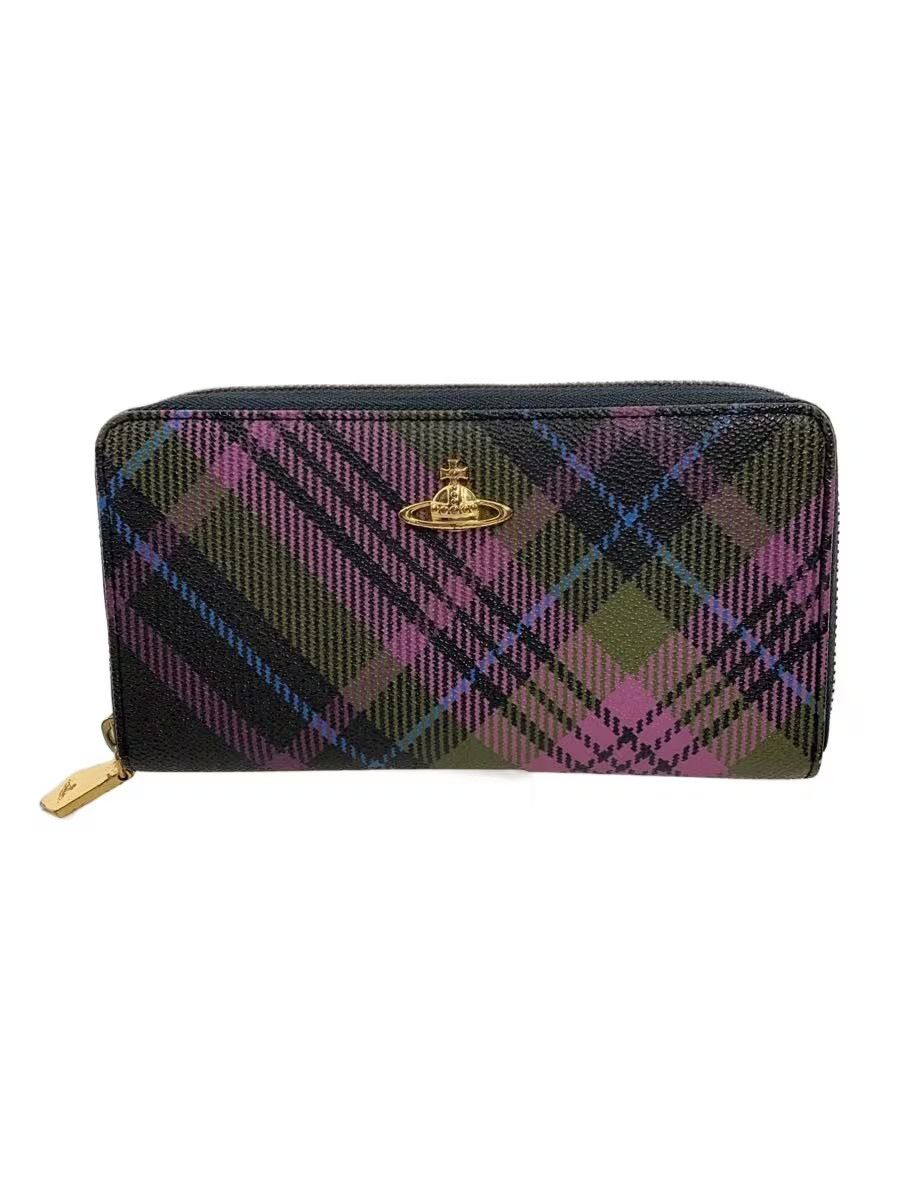 Vivienne Westwood Plaid Orb Wallet Size ONE SIZE - 1 Thumbnail