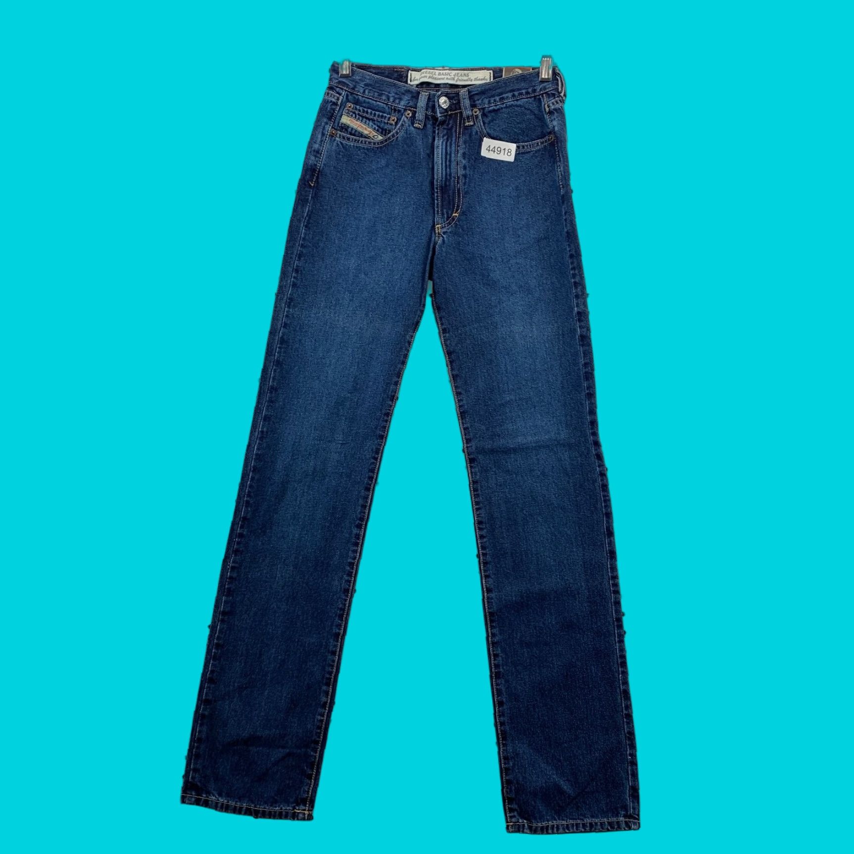 Diesel VINTAGE Diesel RR55 Denim Jeans Mens 26x31 LUSTER Basic Straight Italy NEW Size US 26 / EU 42 - 1 Thumbnail