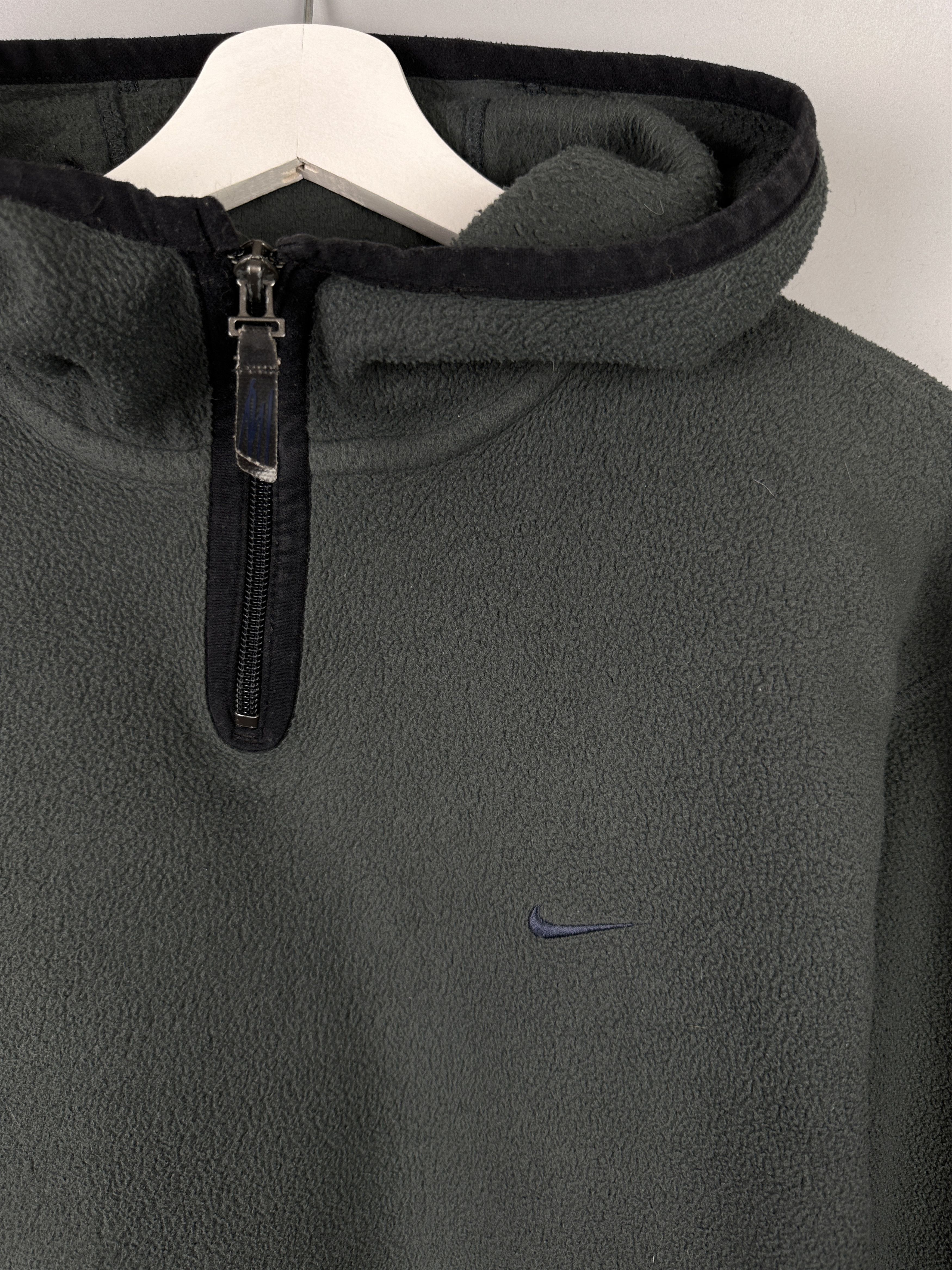 Nike 90s Vintage Nike Fleece Ninja 1/4 Zip Logo Hoodie Polar ACG Size US M / EU 48-50 / 2 - 4 Thumbnail