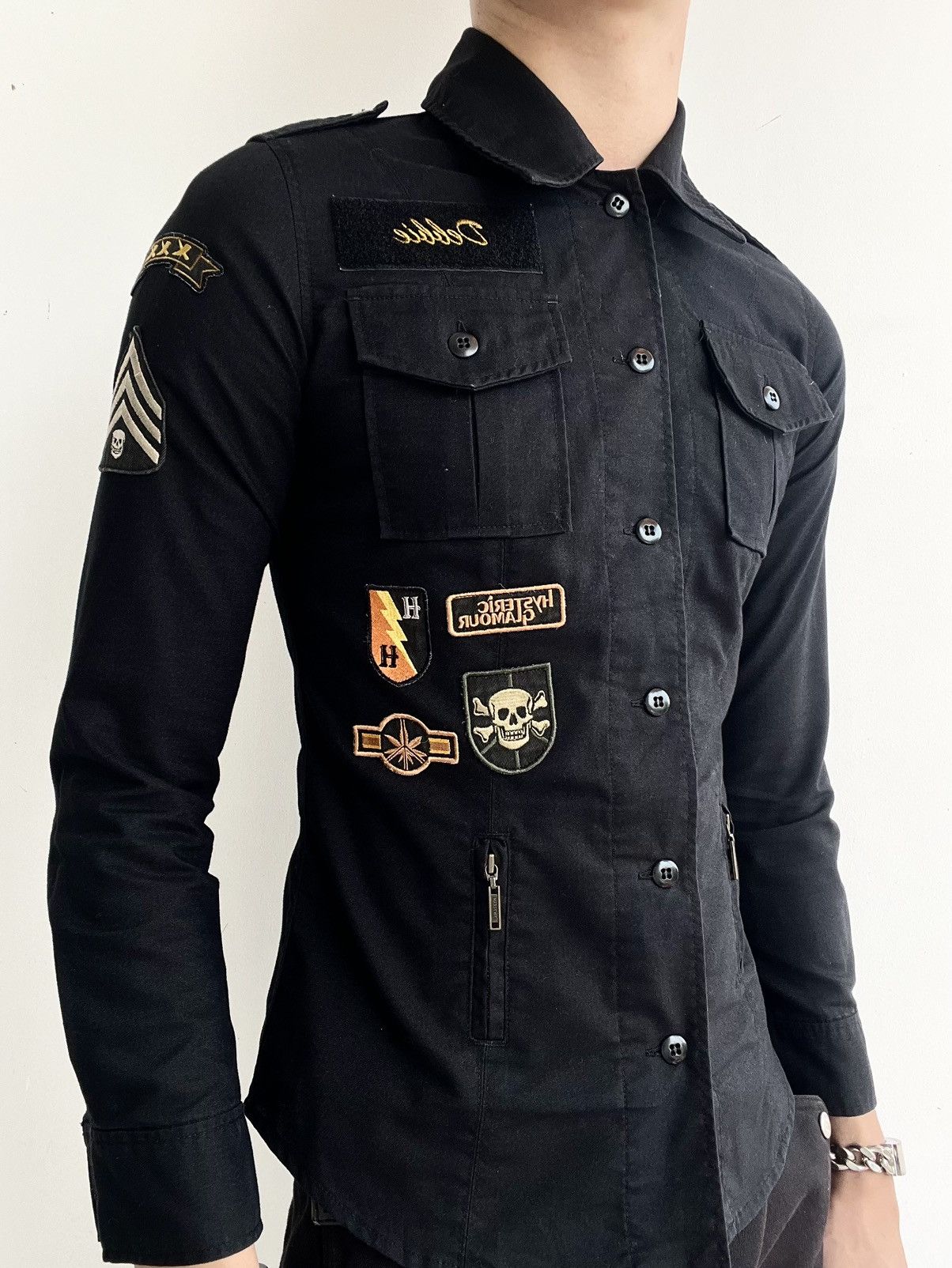 Hysteric Glamour Hysteric Glamour Punk Military Shirt Size US M / EU 48-50 / 2 - 2 Thumbnail