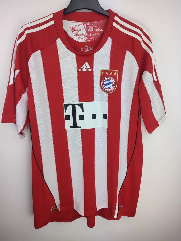 Adidas FC Bayern Munich 2010-11 home FOOTBALL Kit SHIRT SOCCER Size US XL / EU 56 / 4 - 19 Thumbnail