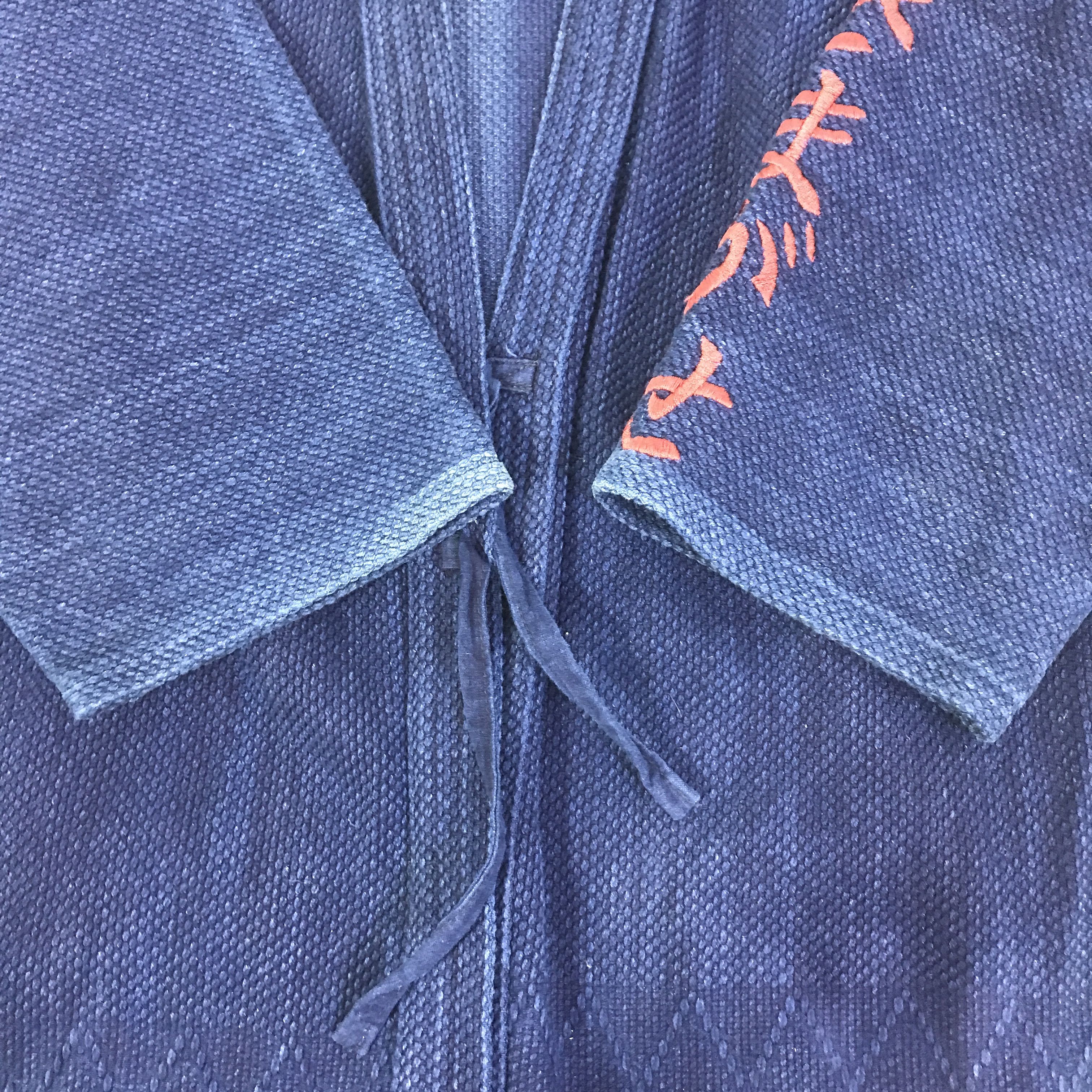 Japanese Brand JAPANESE BRAND INDIGO KIMONO JACKETK97B18 Size US L / EU 52-54 / 3 - 9 Thumbnail