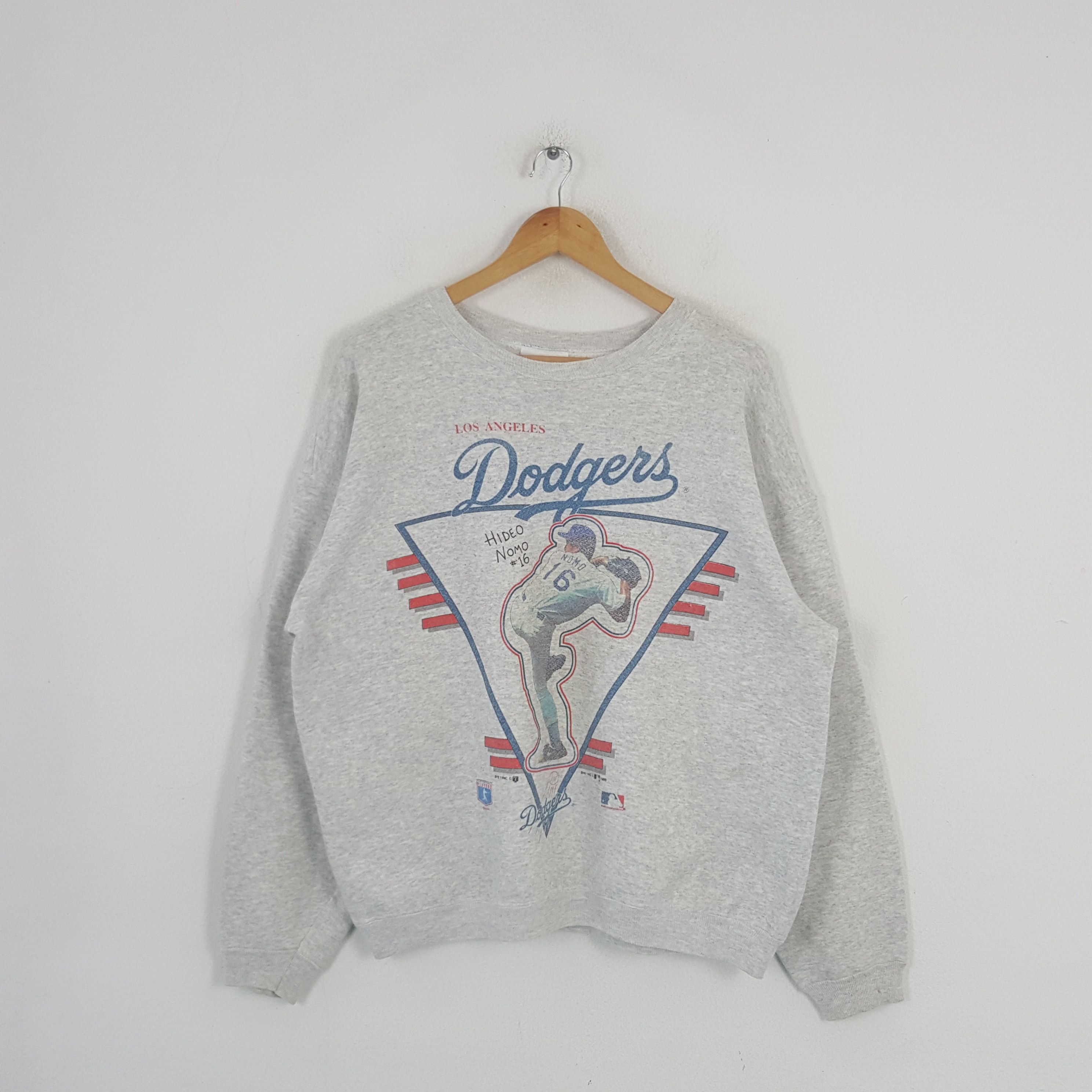 MLB Vintage Los Angeles Dodgers Basketball Sweatshirt C292N2 Size US L / EU 52-54 / 3 - 1 Thumbnail