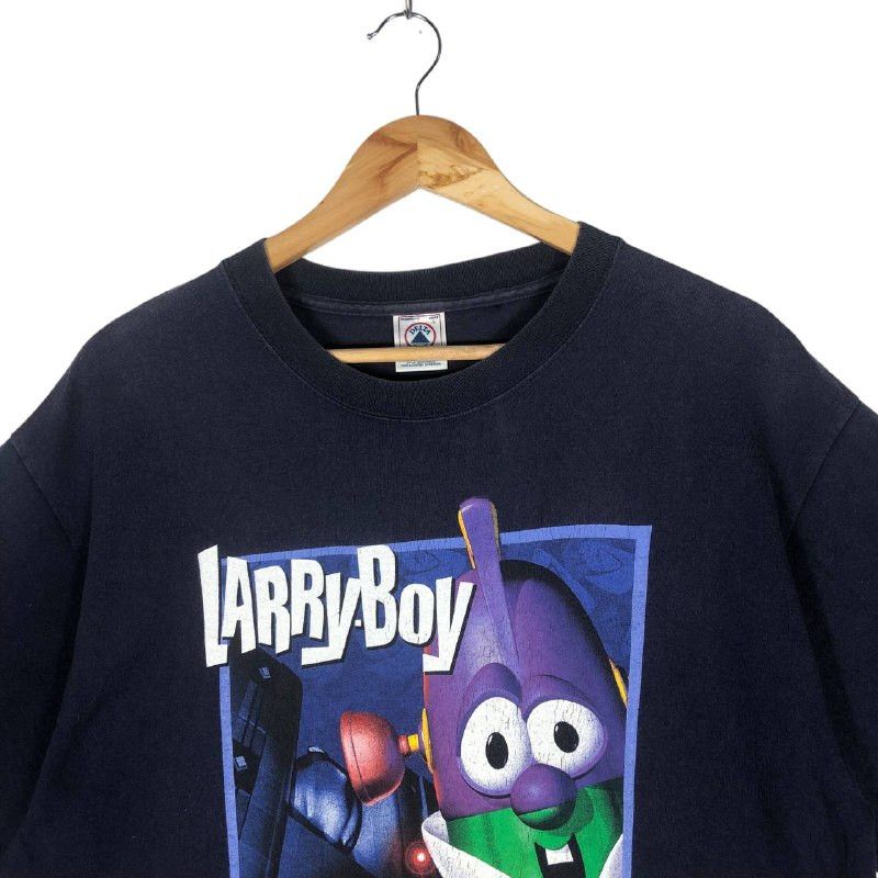 Delta Vintage VeggieTales Larry Boy T-Shirt Size US L / EU 52-54 / 3 - 2 Thumbnail