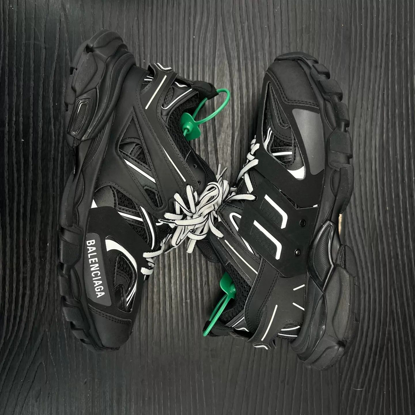 Balenciaga Balenciaga Track Black White 38 Mint Size US 7.5 / IT 37.5 - 2 Thumbnail