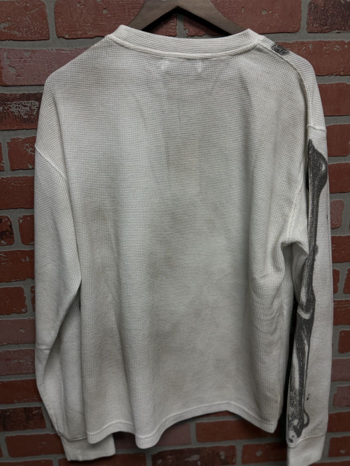 Vale Valley Long Sleeve Bone Tee Shirt Size L (New) Size US L / EU 52-54 / 3 - 9 Thumbnail