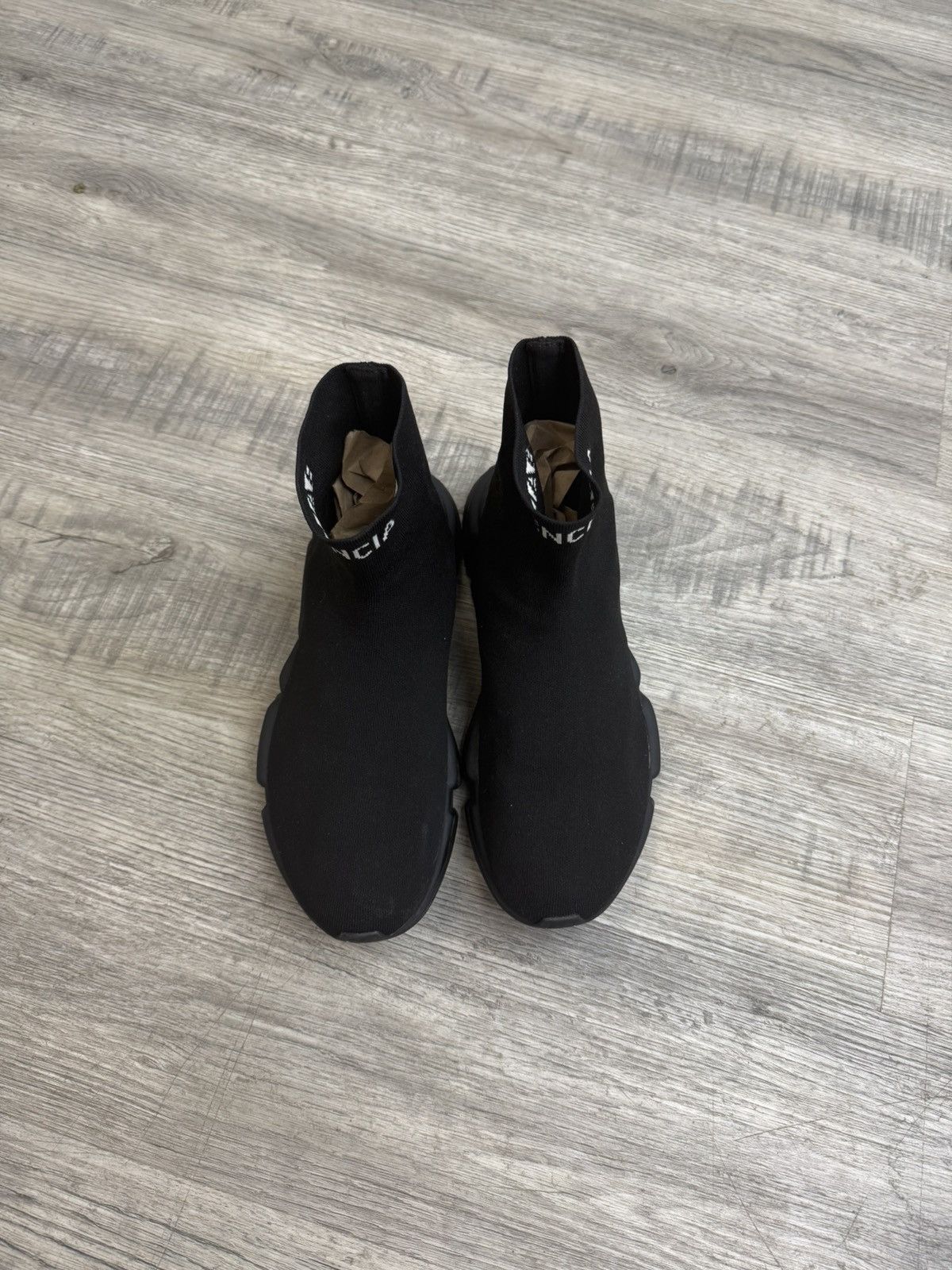 Balenciaga Balenciaga Sock Runner - Black Size US 10 / EU 43 - 2 Thumbnail