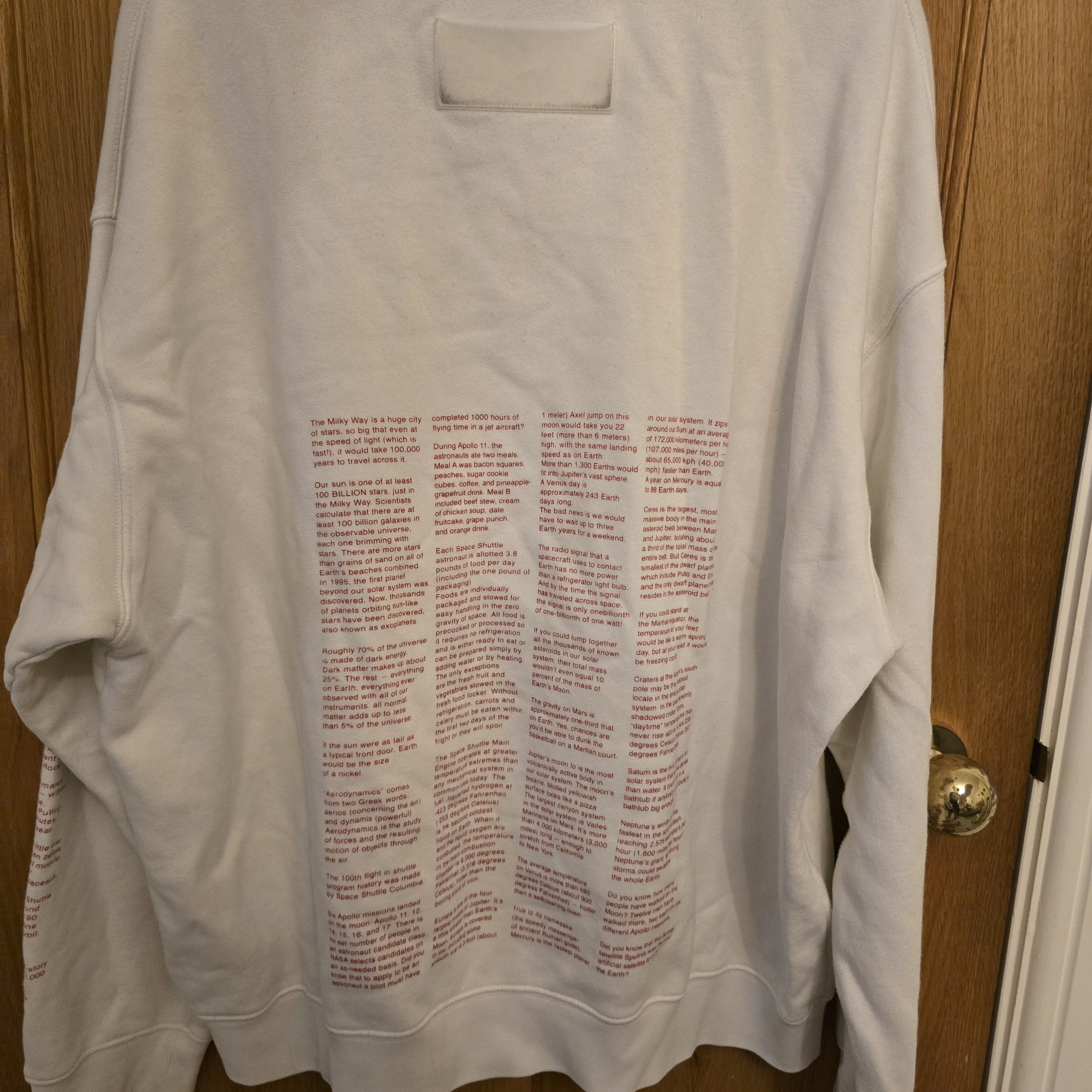 Heron Preston Heron Preston NASA Sweatshirt Size US L / EU 52-54 / 3 - 6 Thumbnail