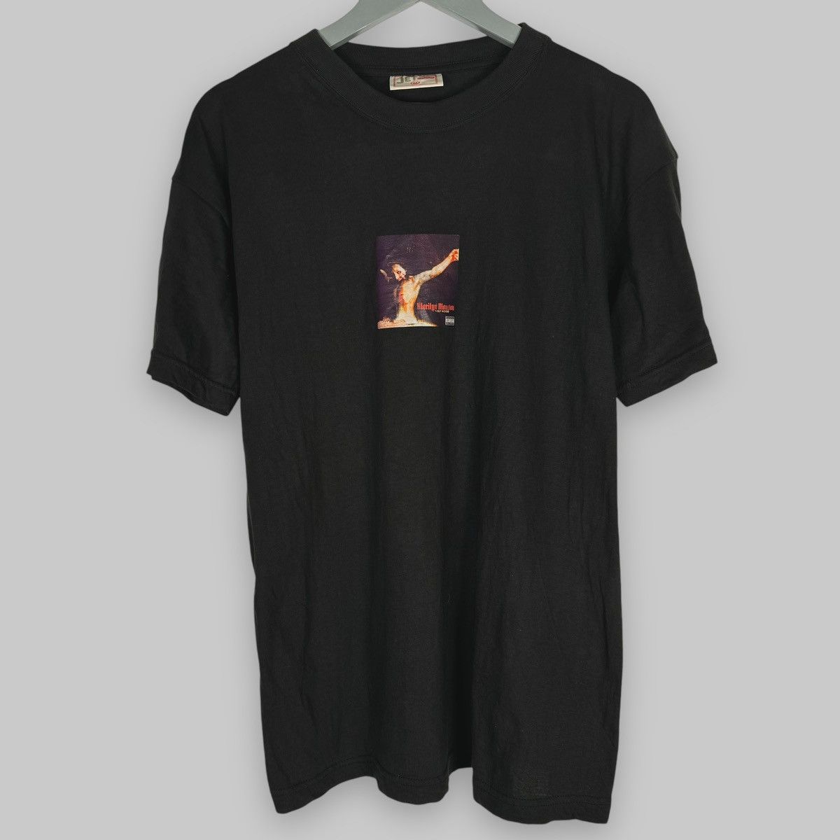 Band Tees Vintage 2000 Marilyn Manson Holywood Parental Euro T Shirt Size US L / EU 52-54 / 3 - 1 Thumbnail