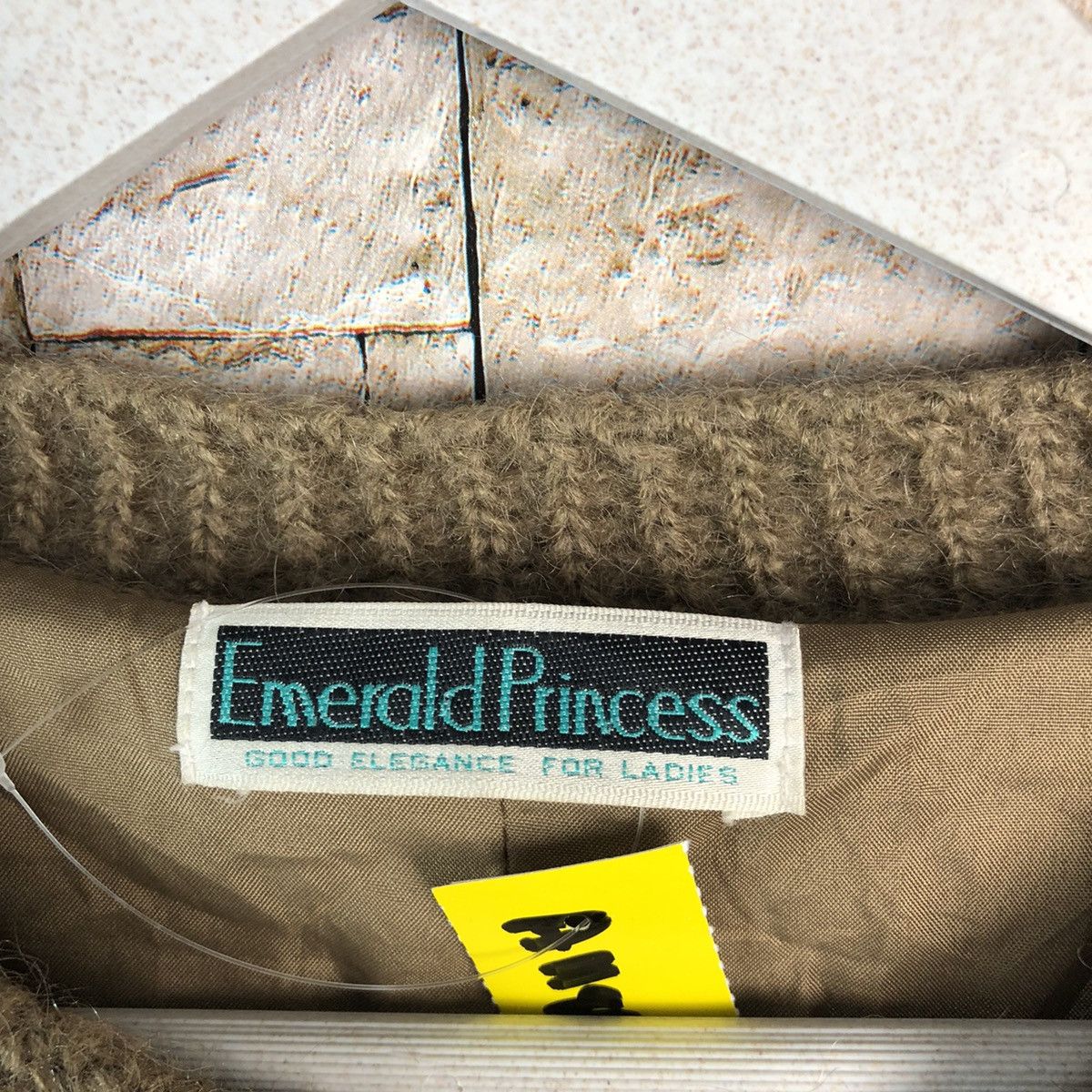 Japanese Brand Emerald Princess Brown Cardigan Knitwear #A1186 Size L / US 10 / IT 46 - 9 Thumbnail