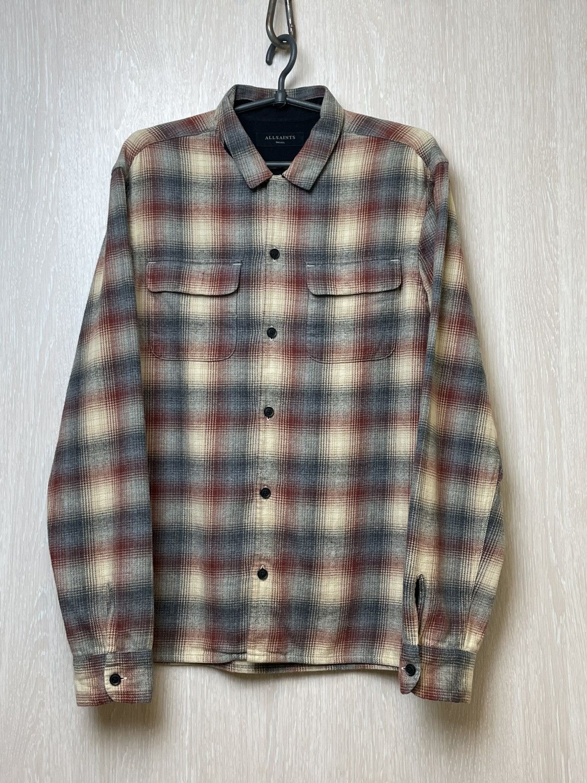 Allsaints AllSaints Plaid Flannel Shirt Size US S / EU 44-46 / 1 - 2 Thumbnail