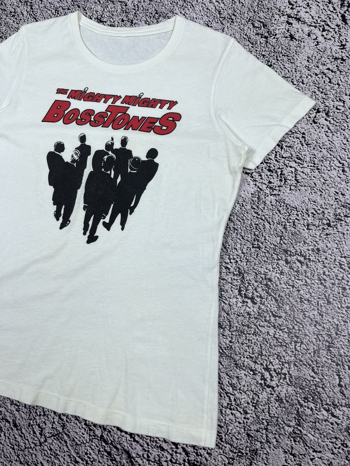 Band Tees VINTAGE 90s MIGHTY MIGHTY BOSSTONES PUNK ROCK BIG LOGO TEE Size L / US 10 / IT 46 - 5 Thumbnail