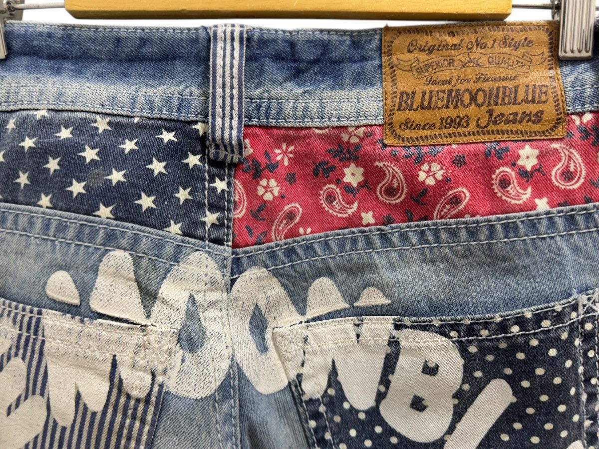 Japanese Brand HIPPIE REWORKED PATCHES KAPITAL INSPIRED DISTRESSED DENIM Size 32" / US 10 / IT 46 - 5 Thumbnail
