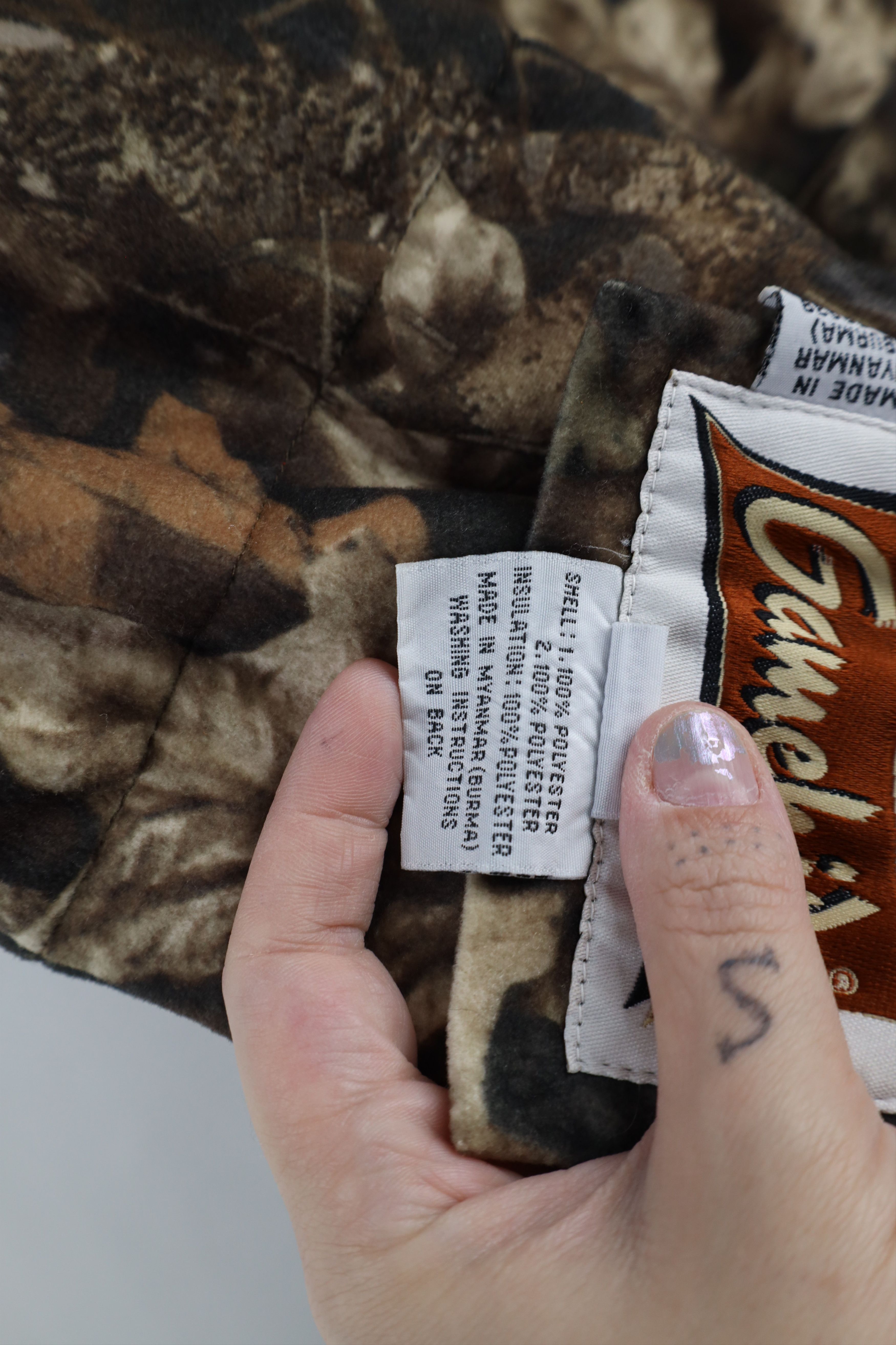 Vintage Vintage 90s Streetwear Reversible Camouflage Puffer Jacket Size US L / EU 52-54 / 3 - 6 Thumbnail