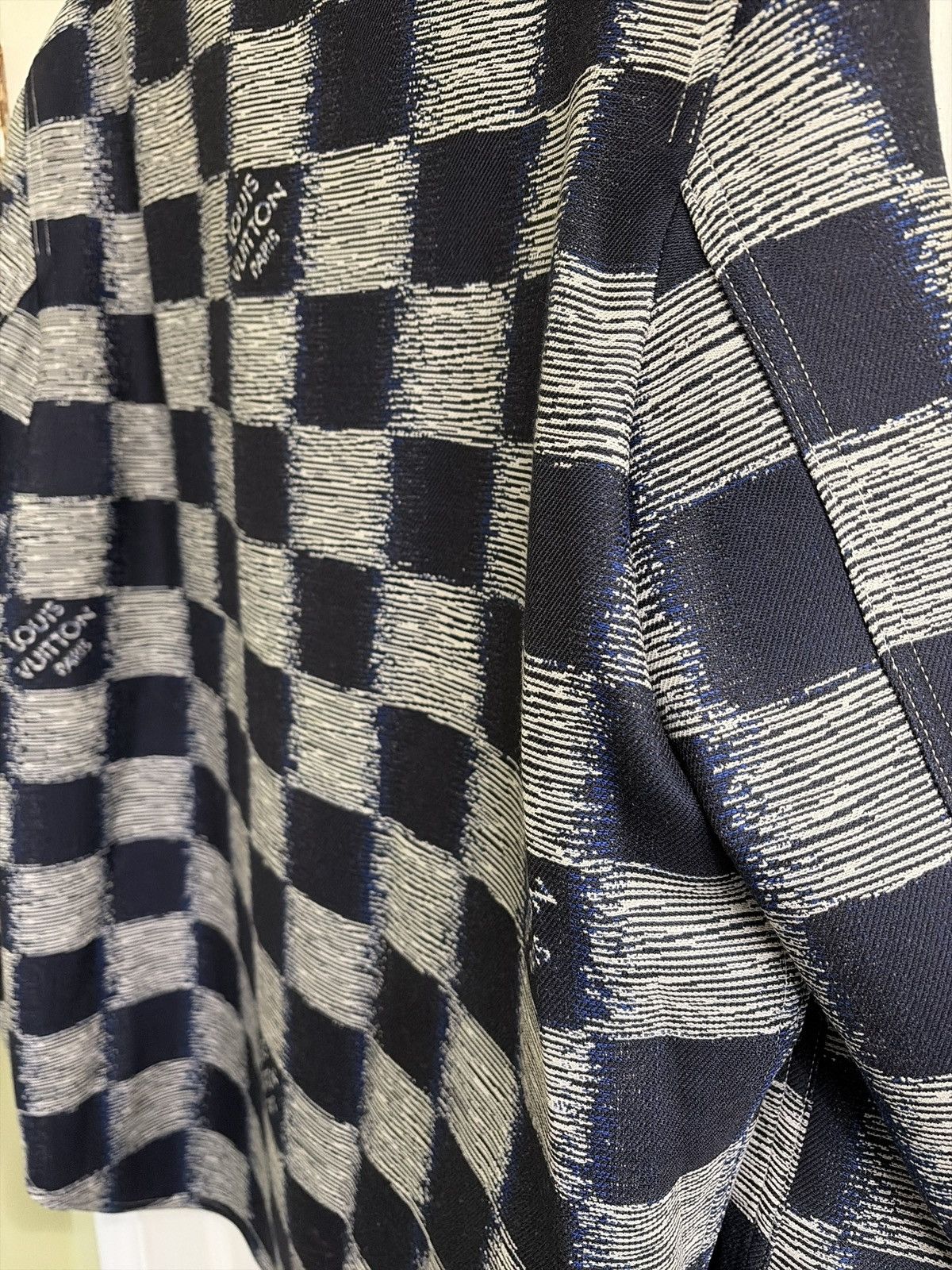 Louis Vuitton Authentic Louis Vuitton Damier Wool Overshirt Sz.58 NWT Size US XXL / EU 58 / 5 - 13 Thumbnail