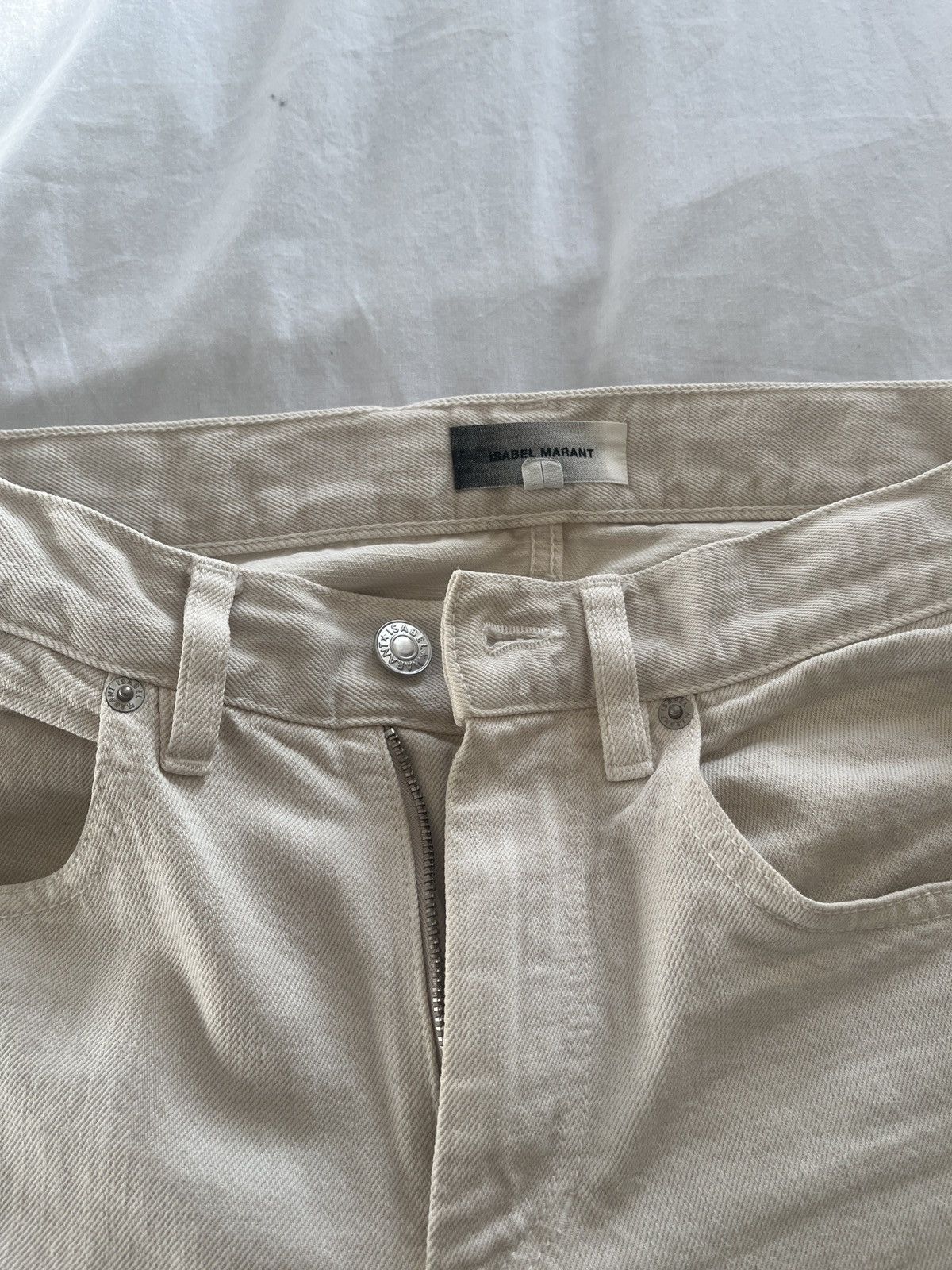Isabel Marant Isabel Marant Jack Pants Beige Size US 28 / EU 44 - 5 Thumbnail
