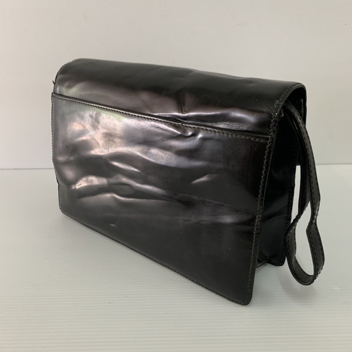 Salvatore Ferragamo Salvatore Ferragamo Leather Clutch Bag Size ONE SIZE - 4 Thumbnail