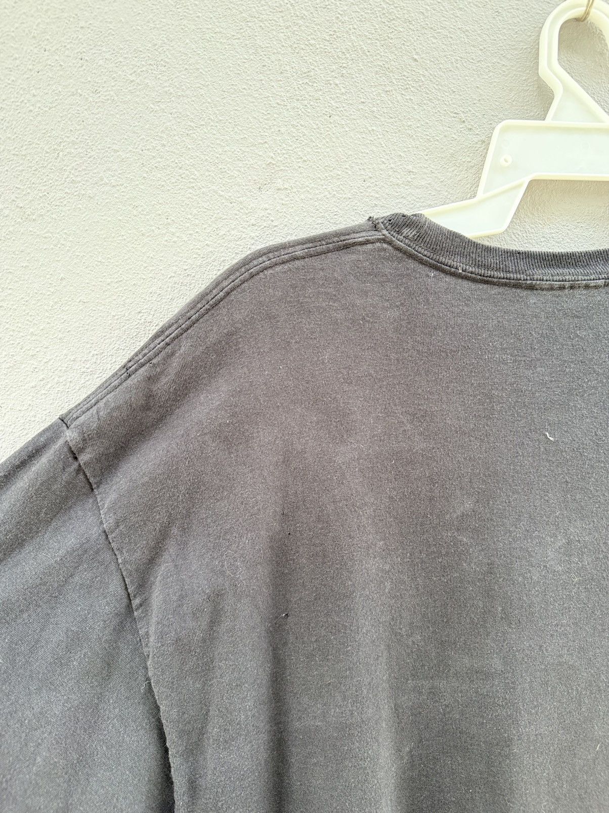 Band Tees Thrashed Y2K Slipknot Lineup Distressed Sun Faded Grunge T Size US XL / EU 56 / 4 - 15 Thumbnail