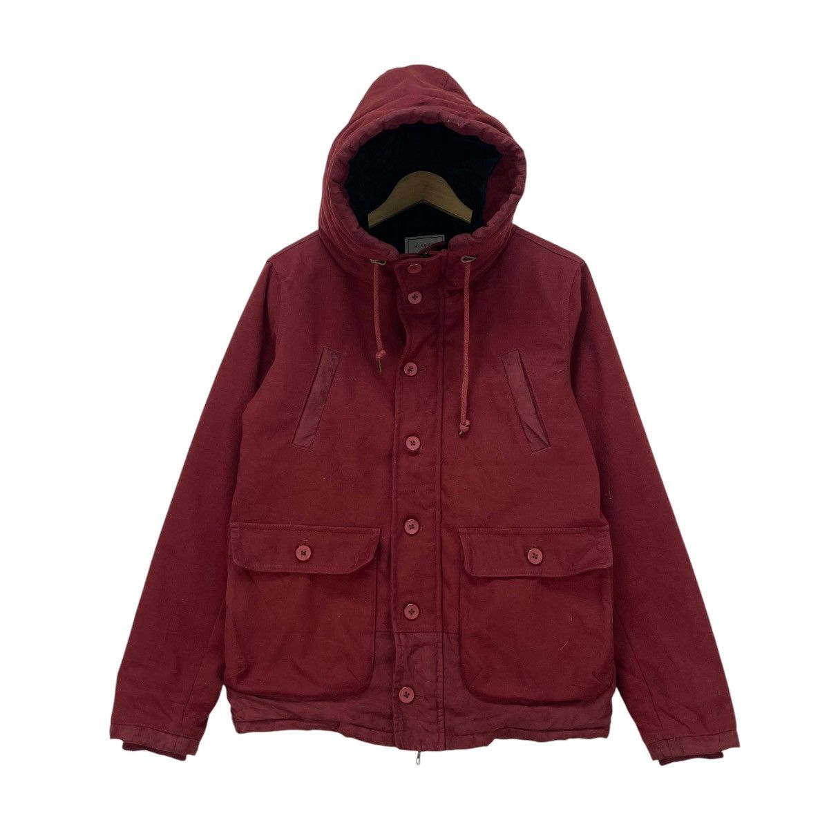45rpm × Beams Plus × Japanese Brand Hibeck Hooded Military Parka Jacket Size US S / EU 44-46 / 1 - 1 Thumbnail