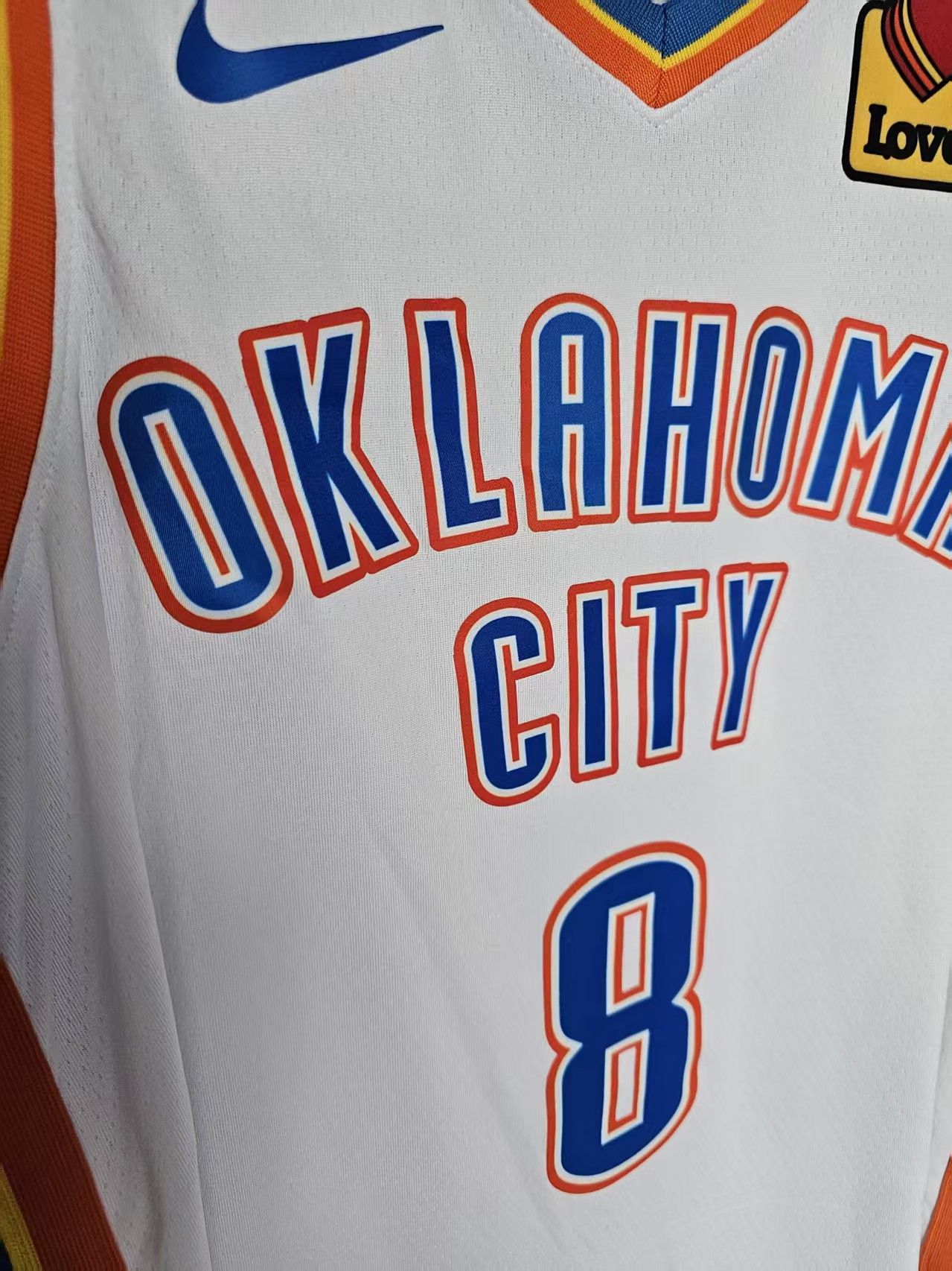NBA Oklahoma City Thunder 8 Williams Jersey White Size US XL / EU 56 / 4 - 3 Thumbnail