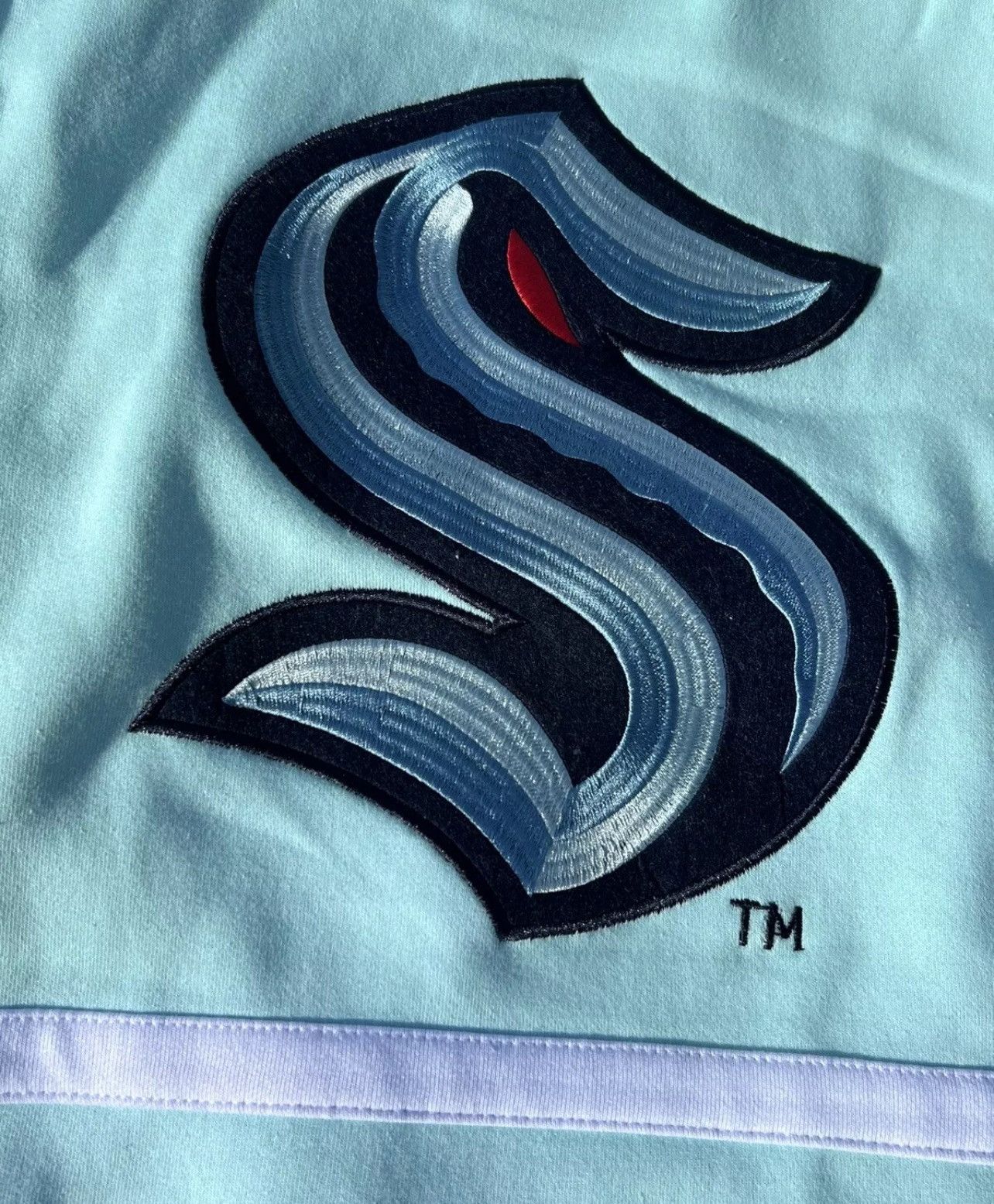 NHL × Starter Starter X GIII Seattle Kraken NHL Lace Up Relaxed Fit Size US XL / EU 56 / 4 - 2 Thumbnail