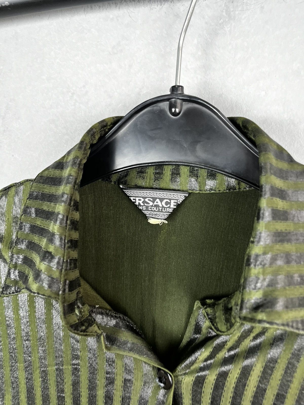 Versace × Vintage Versace button shirt vintage Size M / US 6-8 / IT 42-44 - 2 Thumbnail