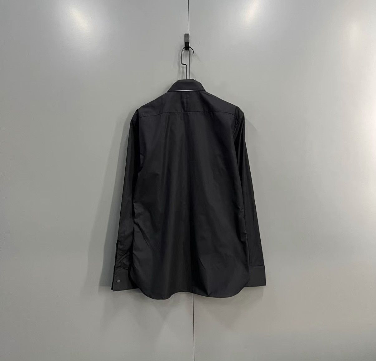 Z Zegna Zegna Black Paneled Shirt J41 Size US XXS / EU 40 - 2 Thumbnail