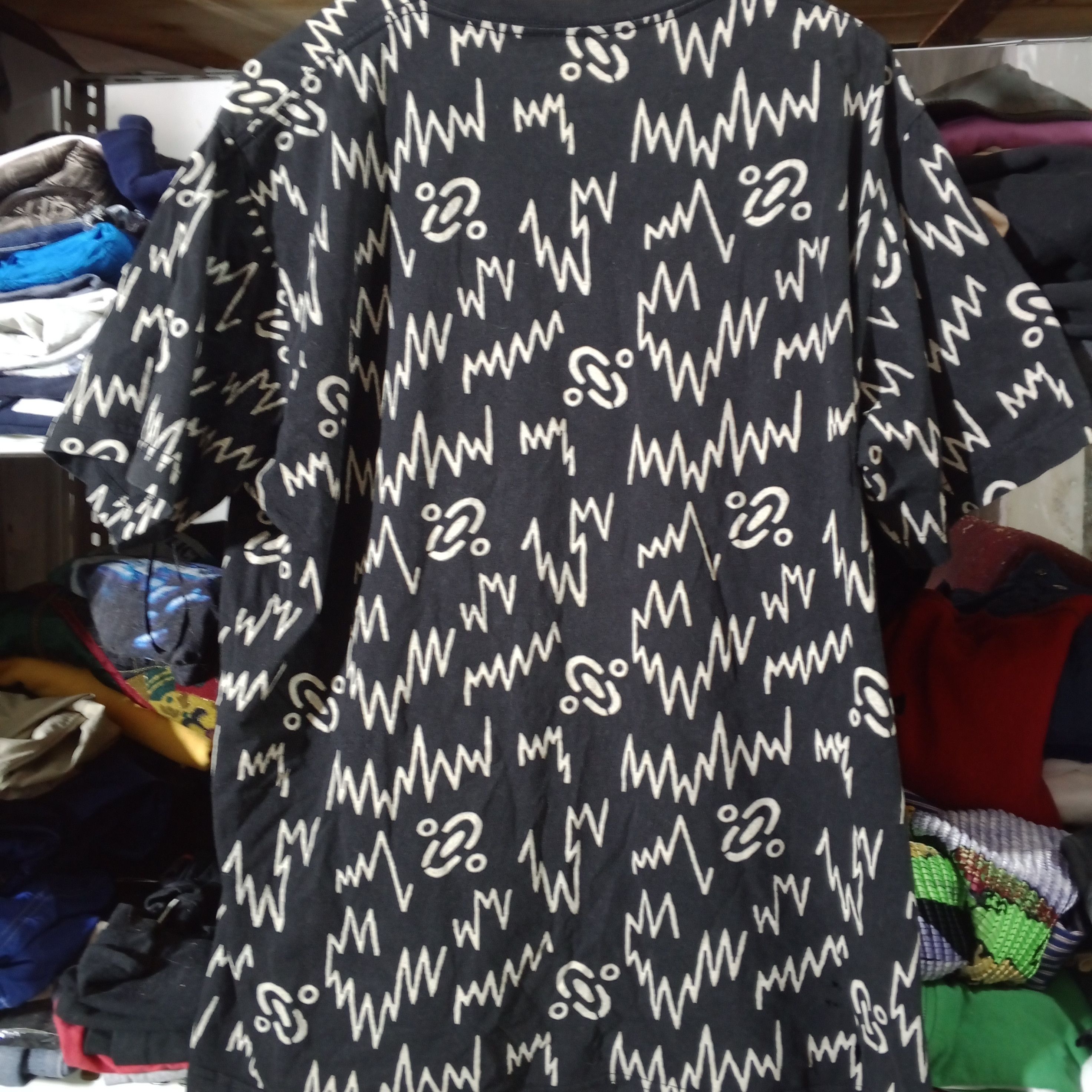Band Tees Chemical Brothers X Uniqlo Full Over Print Shirt Size US L / EU 52-54 / 3 - 5 Thumbnail