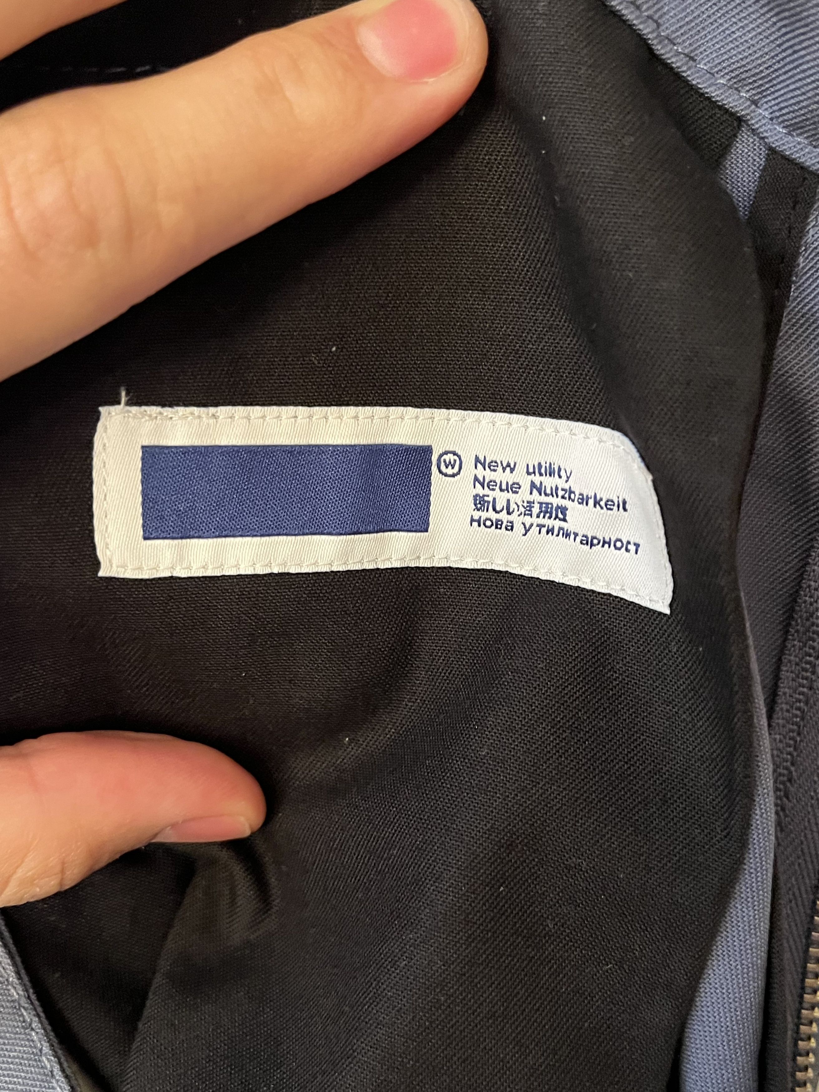 AFFXWRKS Blue Straight Fit Trousers Size US 34 / EU 50 - 3 Thumbnail