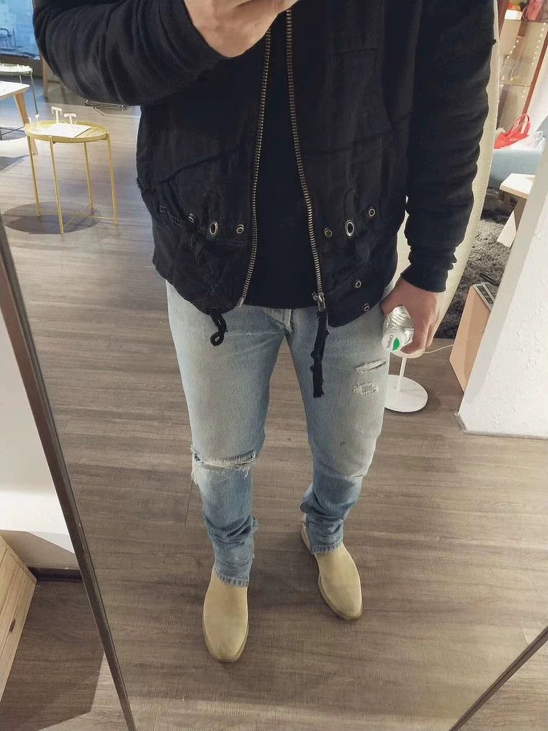 Greg Lauren greg lauren size 3 Limited edition spliced cotton jacket 25 Size US L / EU 52-54 / 3 - 8 Thumbnail