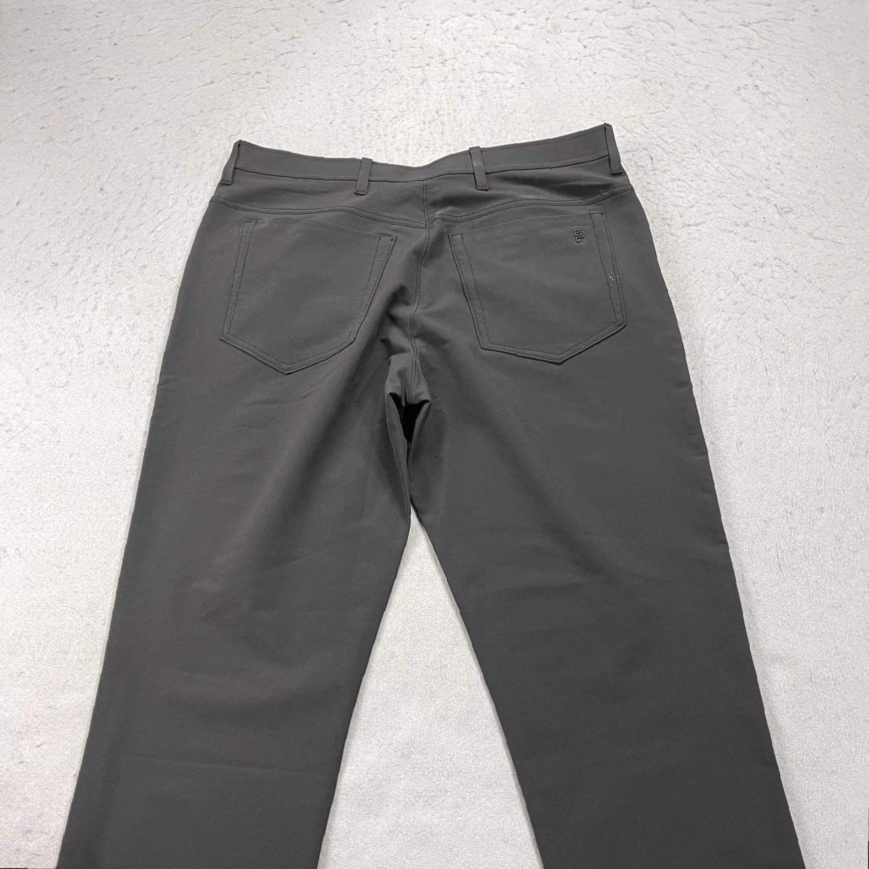 Vintage Public Rec Pants Mens 34x32 Black Preppy 5 Pocket Chino Casual Office Work Size US 34 / EU 50 - 7 Thumbnail