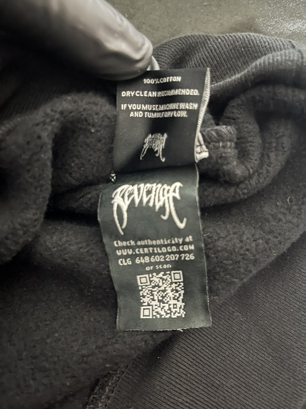 Revenge 2024 funeral kill hoodie Size US XL / EU 56 / 4 - 6 Thumbnail