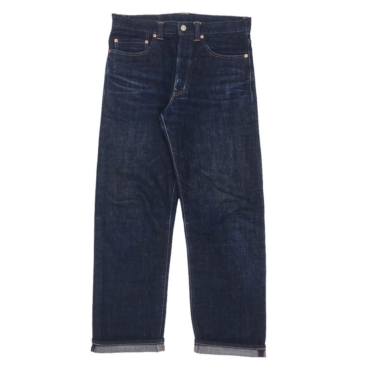 image of Blue Blue Japan x Hollywood Ranch&market Hr Market Redline Selvedge Jeans in Denim, Men's (Size 31)