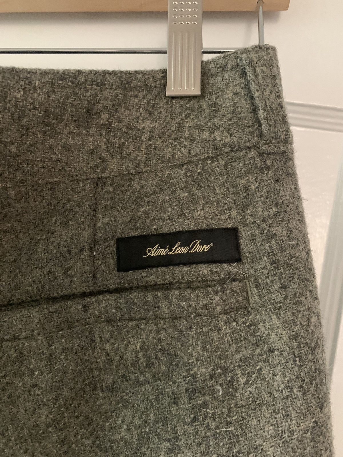 Aime Leon Dore Aime Leon Dore FW20 Wool Cargo Trousers Size US 34 / EU 50 - 3 Thumbnail