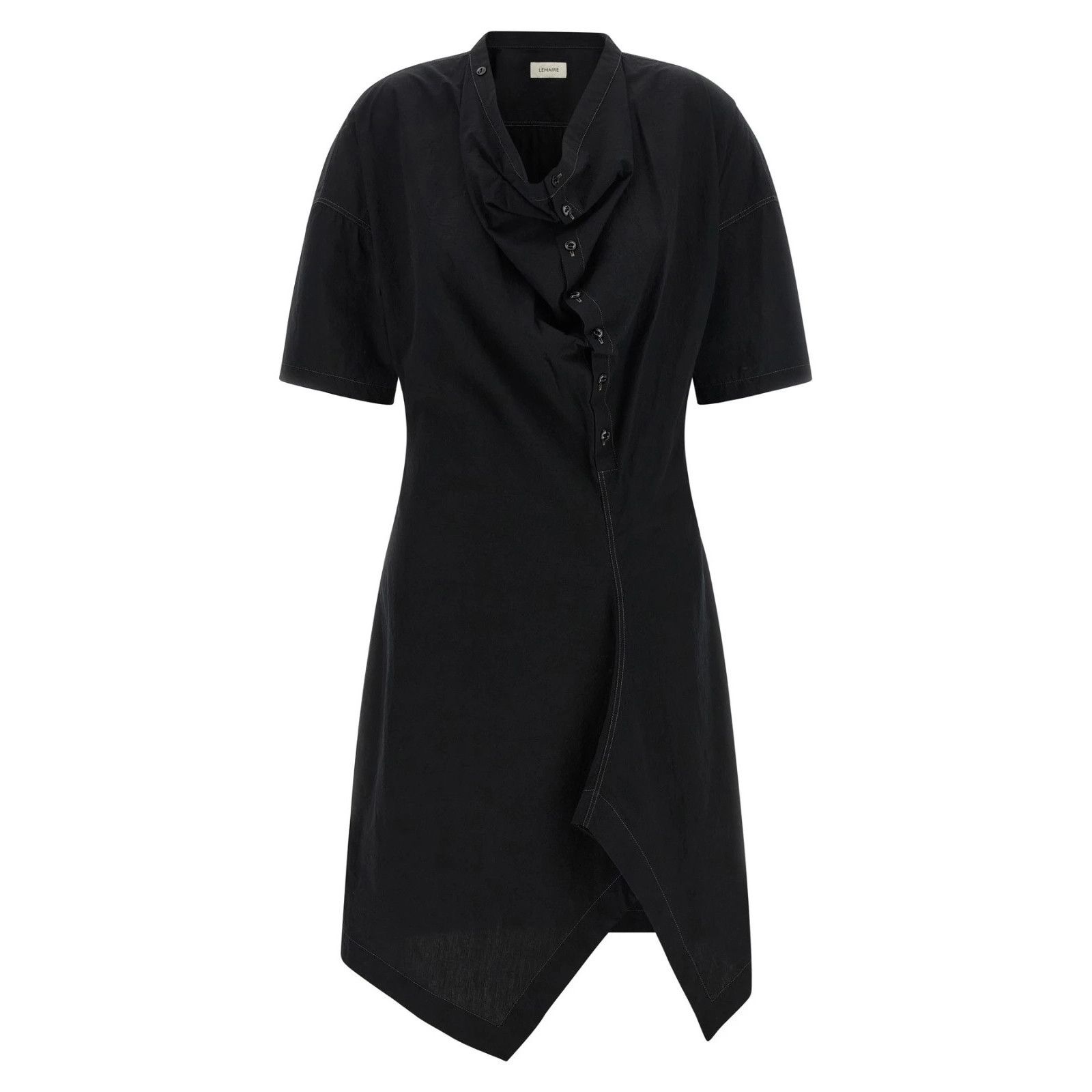 LEMAIRE Soft Collar Black Dress New & Authentic (Women's siz
