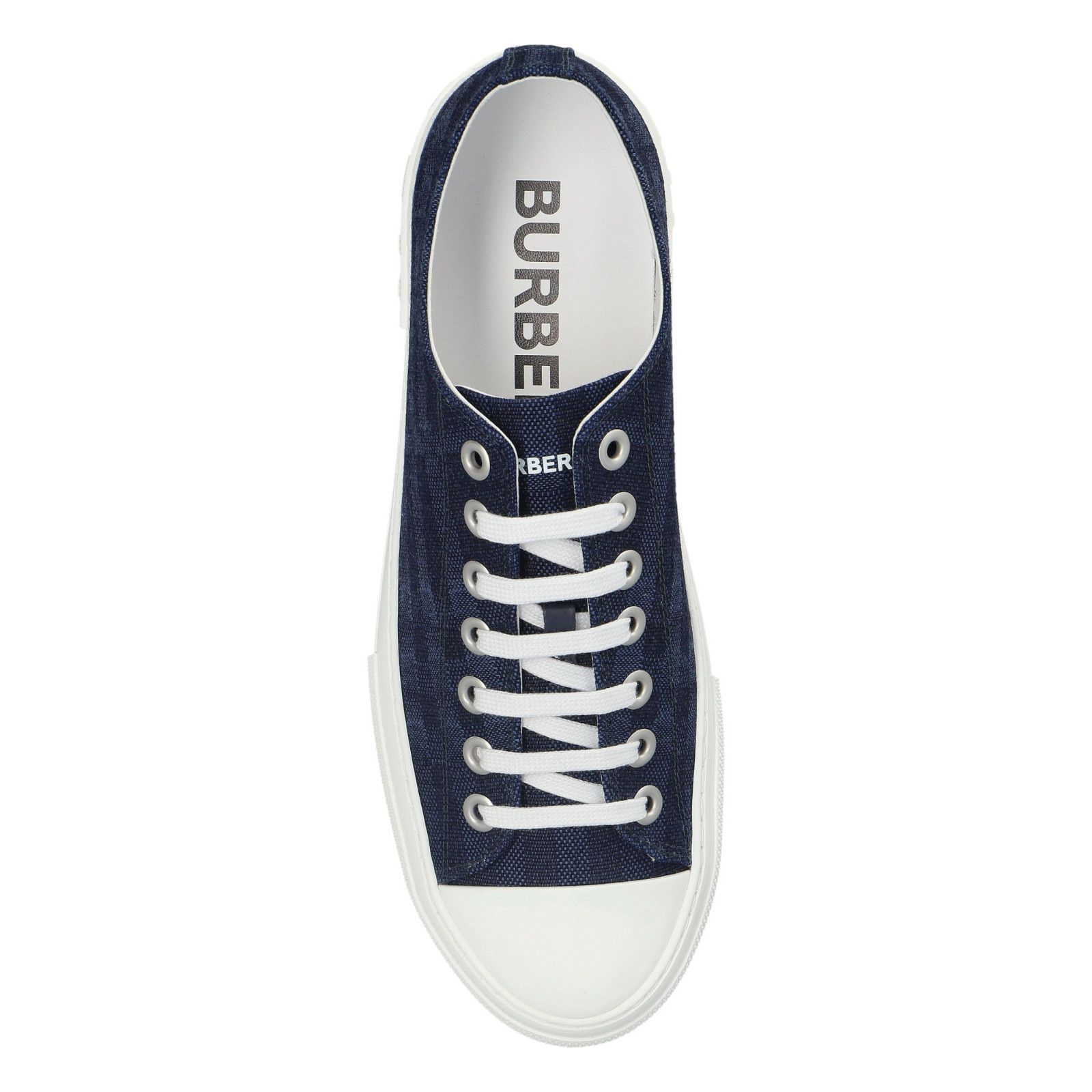 Burberry Tim Jack Navy Blue Sneakers New And Authentic (Men\'