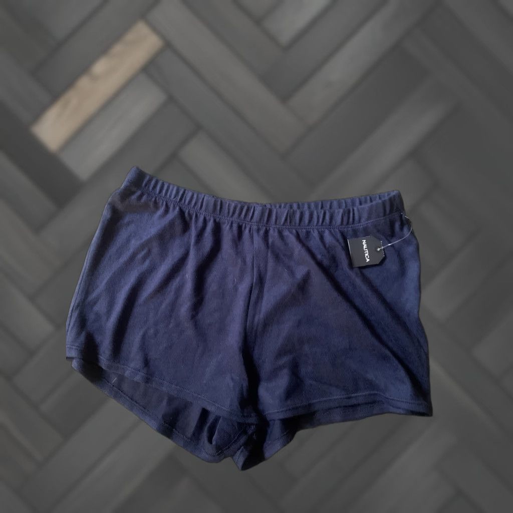 Nautica VINTAGE? Nautica Shorts Women S Petite Blue Linen Blend Solid 5.5 in Inseam Spring Summer Fall Blue Womens Shorts S Petite Nautica She? Size 28" / US 6 / IT 42 - 1 Thumbnail