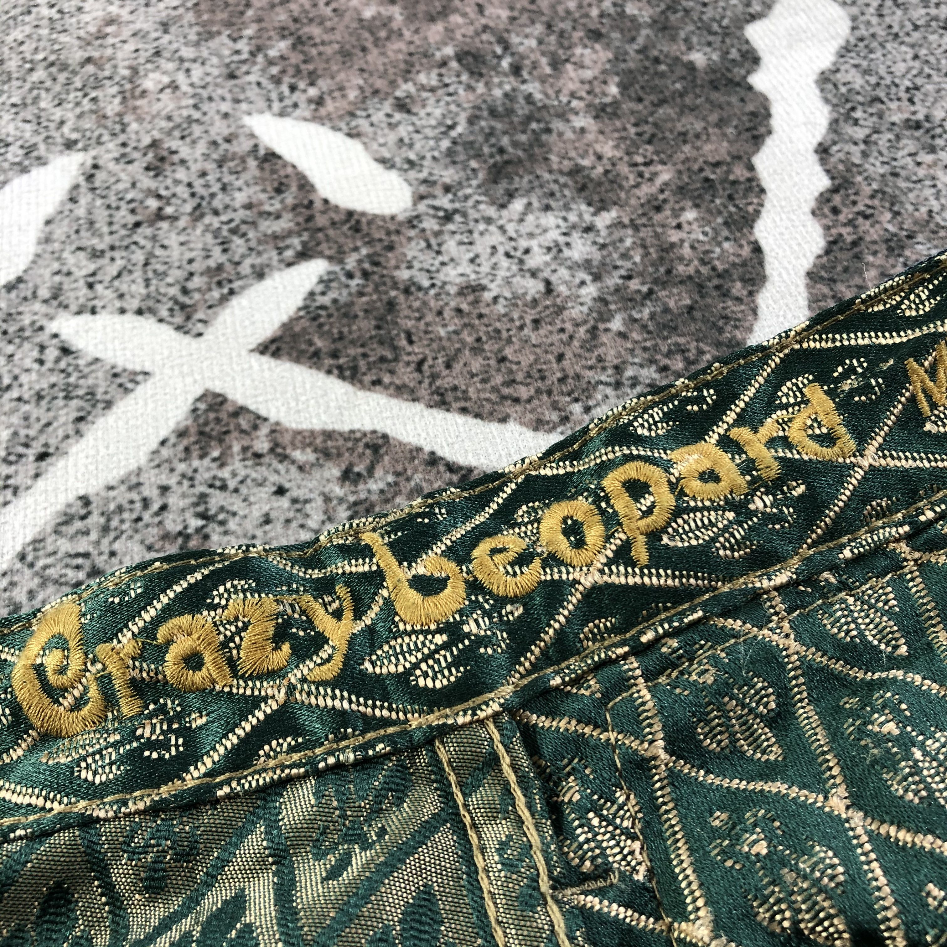 Japanese Brand Japanese Brand Crazy Leopard Bush Pants Jeans KJ1746 Size US 31 - 9 Thumbnail