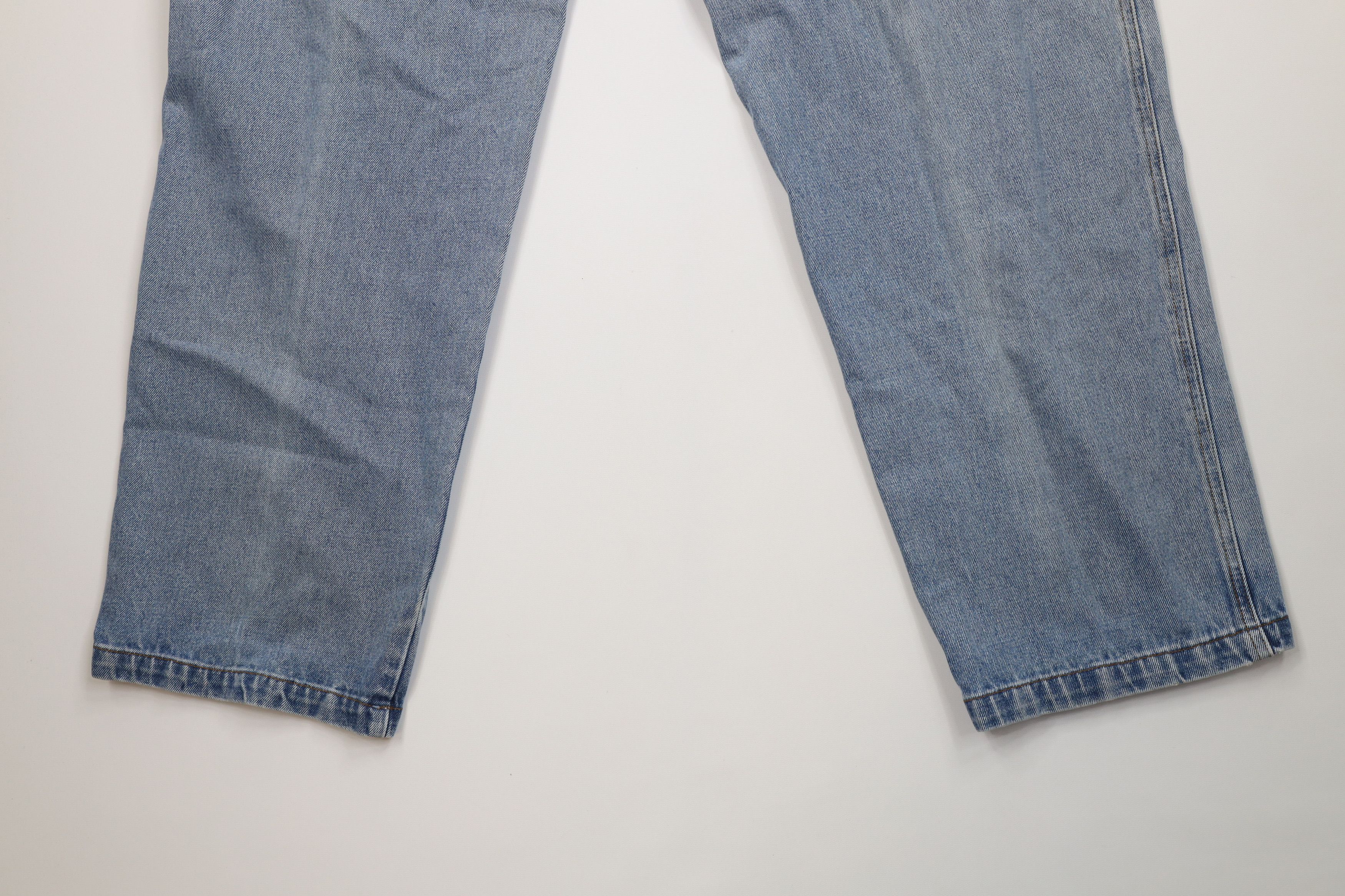 Vintage Vintage 90s Y2K Streetwear Baggy Wide Leg Cargo Jeans Blue Size US 38 / EU 54 - 14 Thumbnail