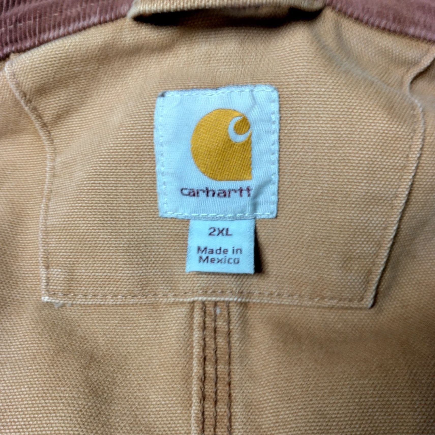 Carhartt VINTAGE Carhartt Chore Jacket WVU Mountaineers 2XL Brown Duck Canvas Work Coat Mens Size US XXL / EU 58 / 5 - 5 Thumbnail